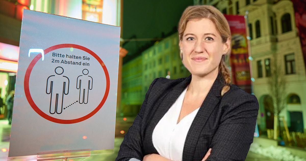 Ida Aringer, stellvertretende ÖGK-Chefärztin, empfiehlt Hygienemaßnahmen, wie das Abstandhalten.