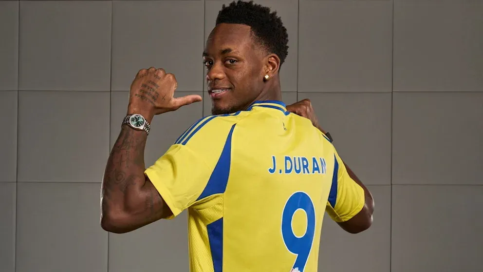 Jhon Duran wechselte letzte Woche zu Al-Nassr.