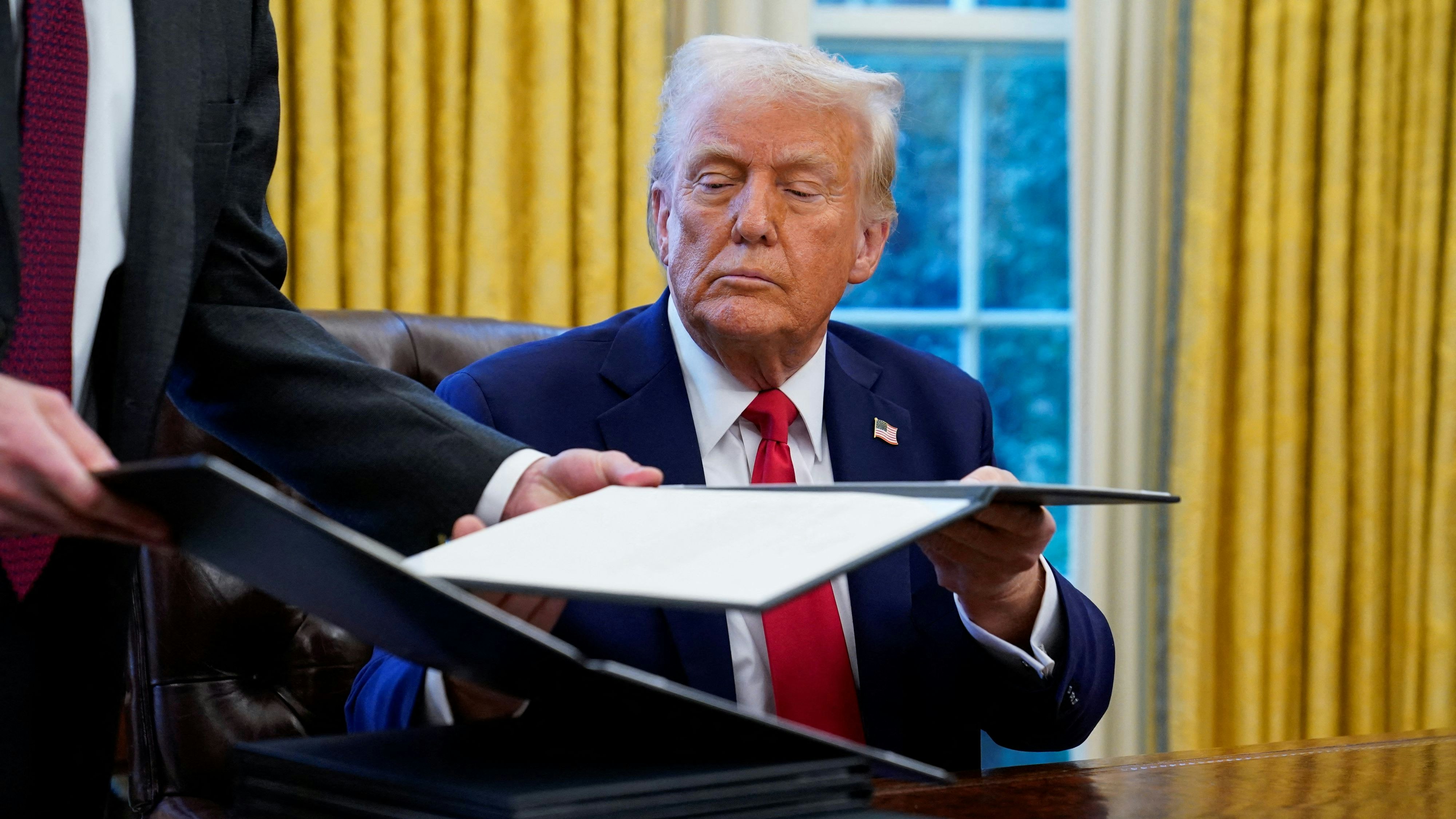  Seltene Erden gegen Dollar: Donald Trump stellt Forderungen an die Ukraine.