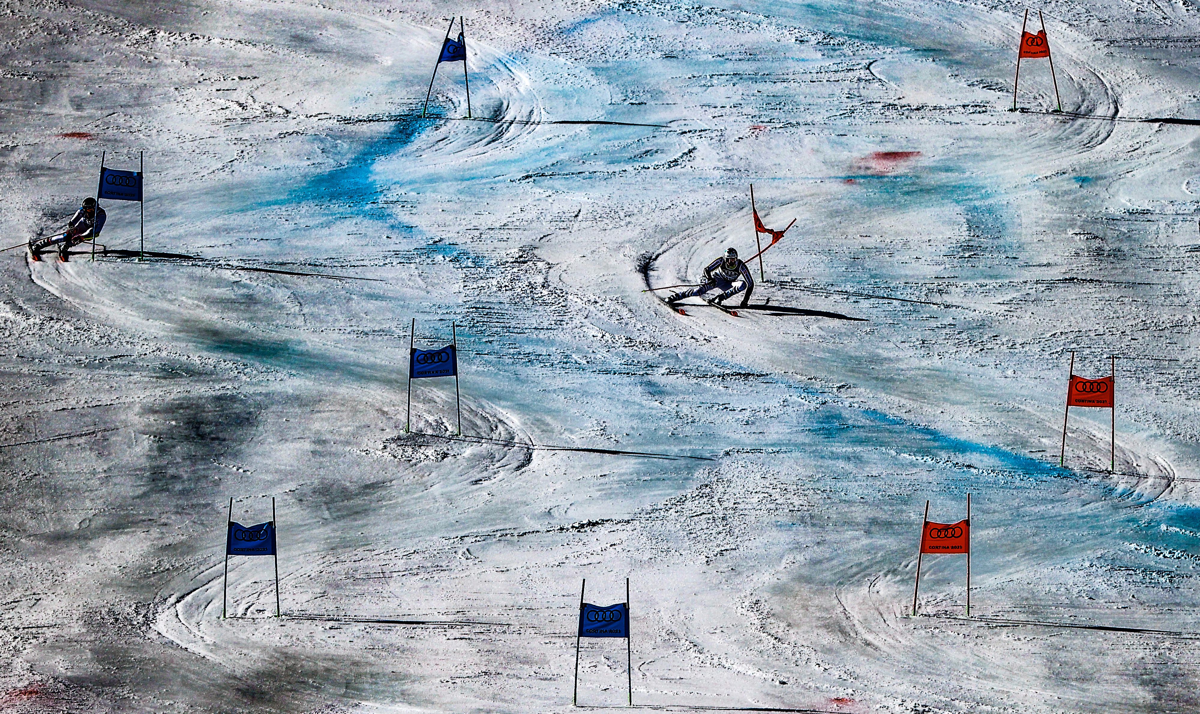 Der Team-Parallelslalom eröffnet die Ski-WM in Saalbach.