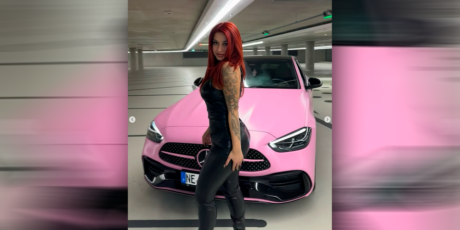 Mel darf ihr Auto nicht mehr fahren.