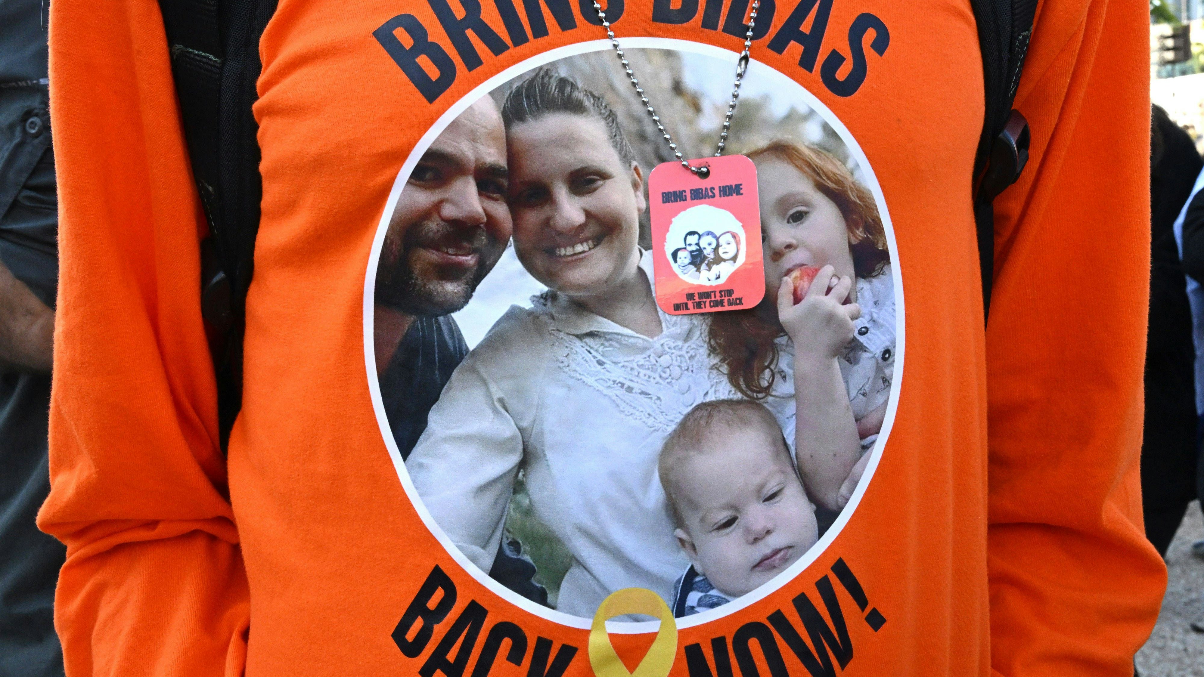 Jarden Bibas ist von der Hamas freigelassen worden, doch werden seine Frau und die zwei Söhne weiterhin vermisst. (Archivbild)