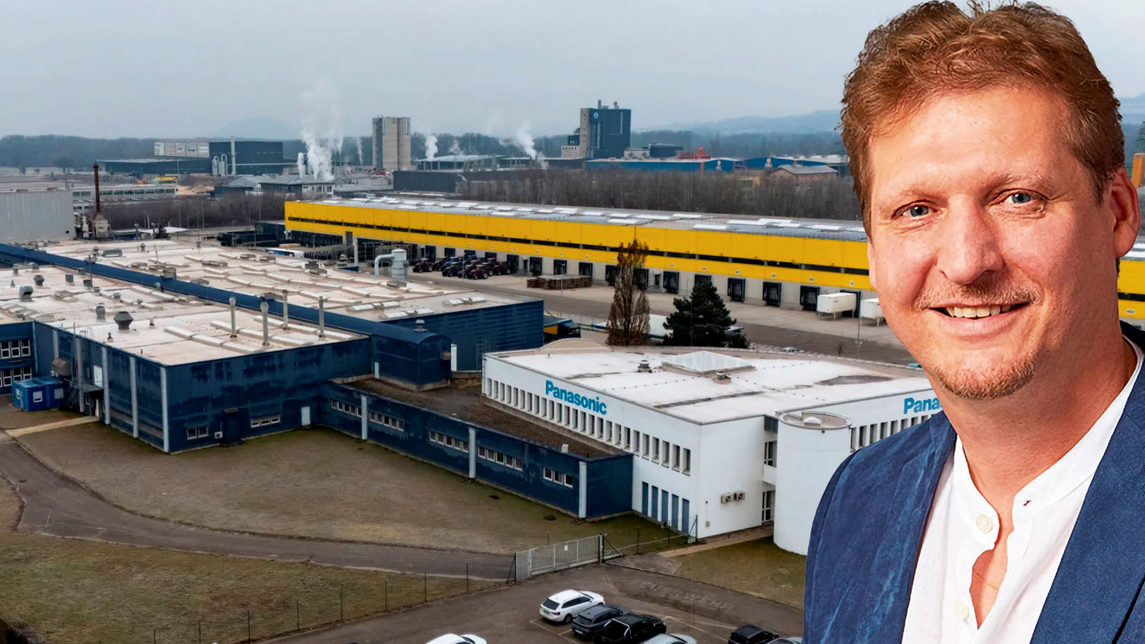 Panasonic schließt Ende des Jahres seinen OÖ-Standort. Im Bild: Stefan Bauer (SPÖ), Vizebürgermeister von Enns (Bez. Linz-Land)