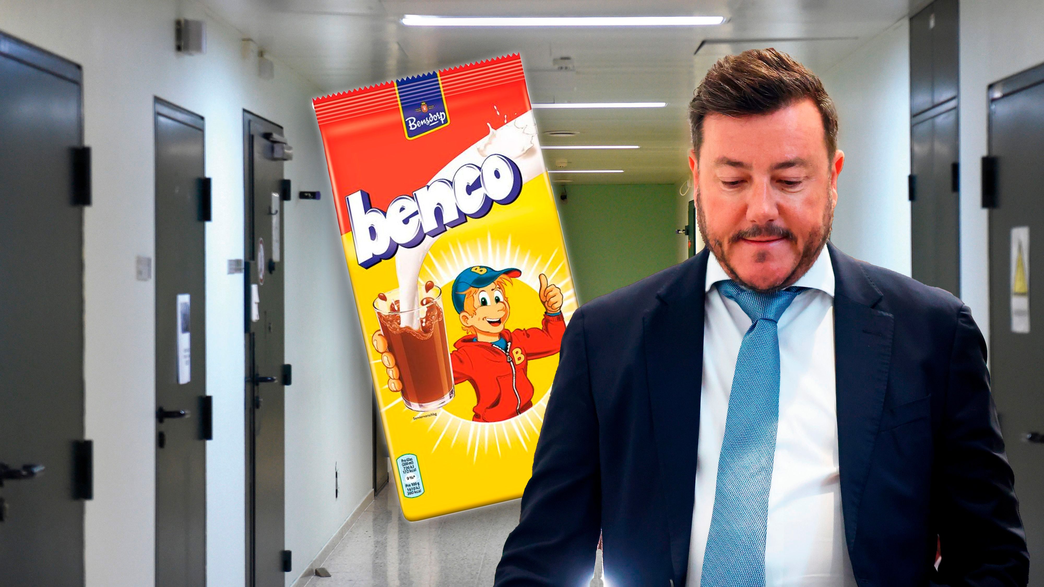 Häftling René B. wird aktuell von Gazetten durch den Kakao gezogen.