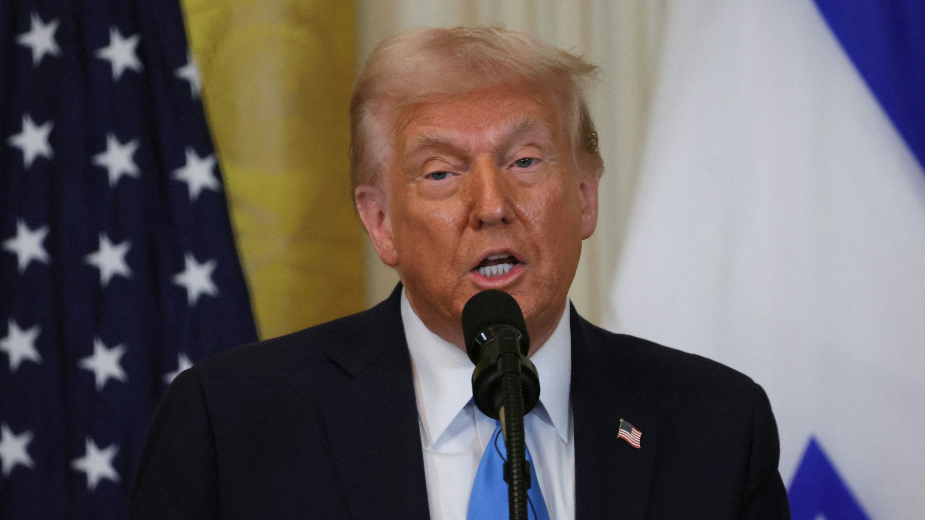 US-Präsident Donald Trump präsentiert einen radikalen Plan für den Nahen Osten. 