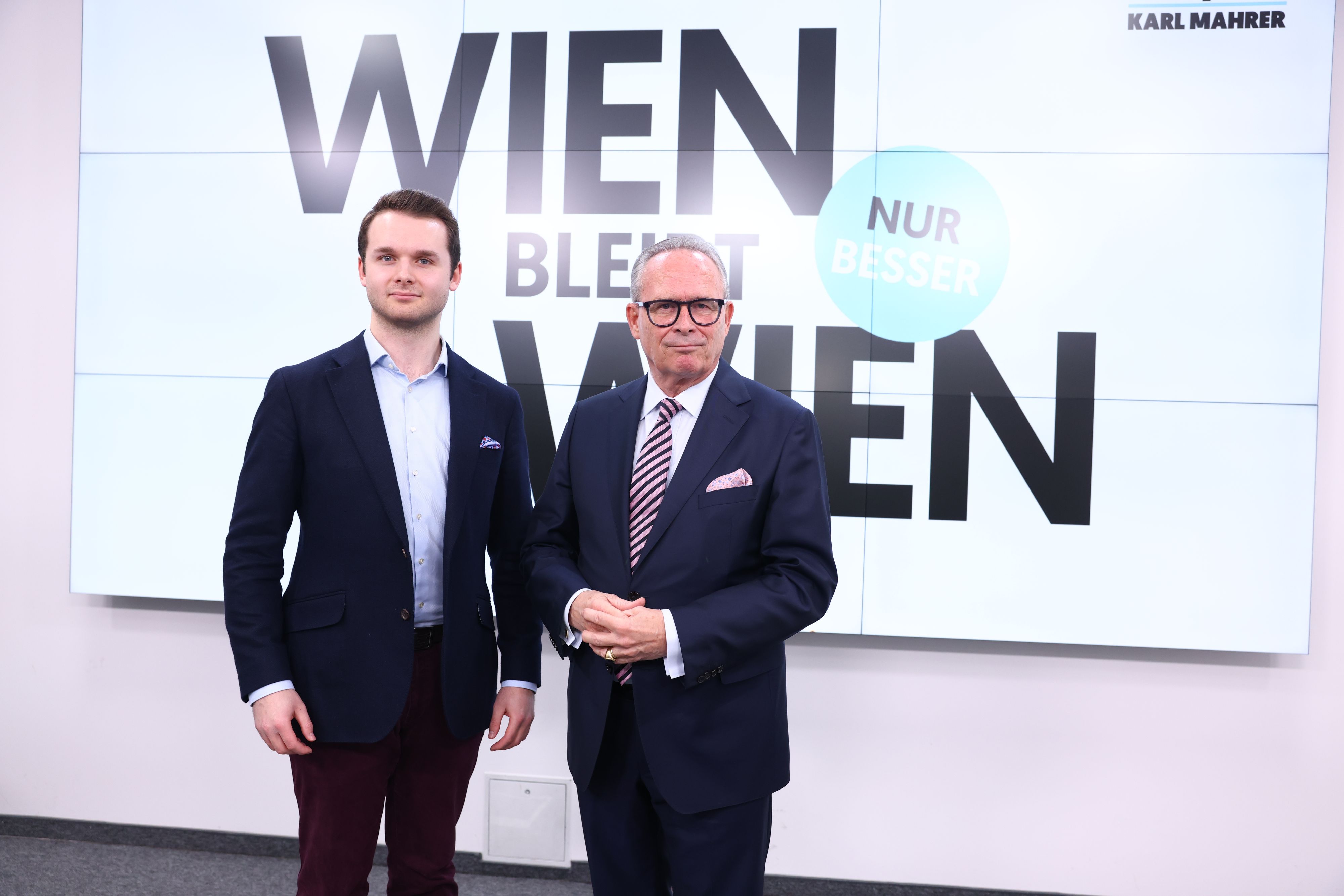 ÖVP-Wien Chef Karl Mahrer und Bildungssprecher Harald Zierfuß schlagen Alarm: 
