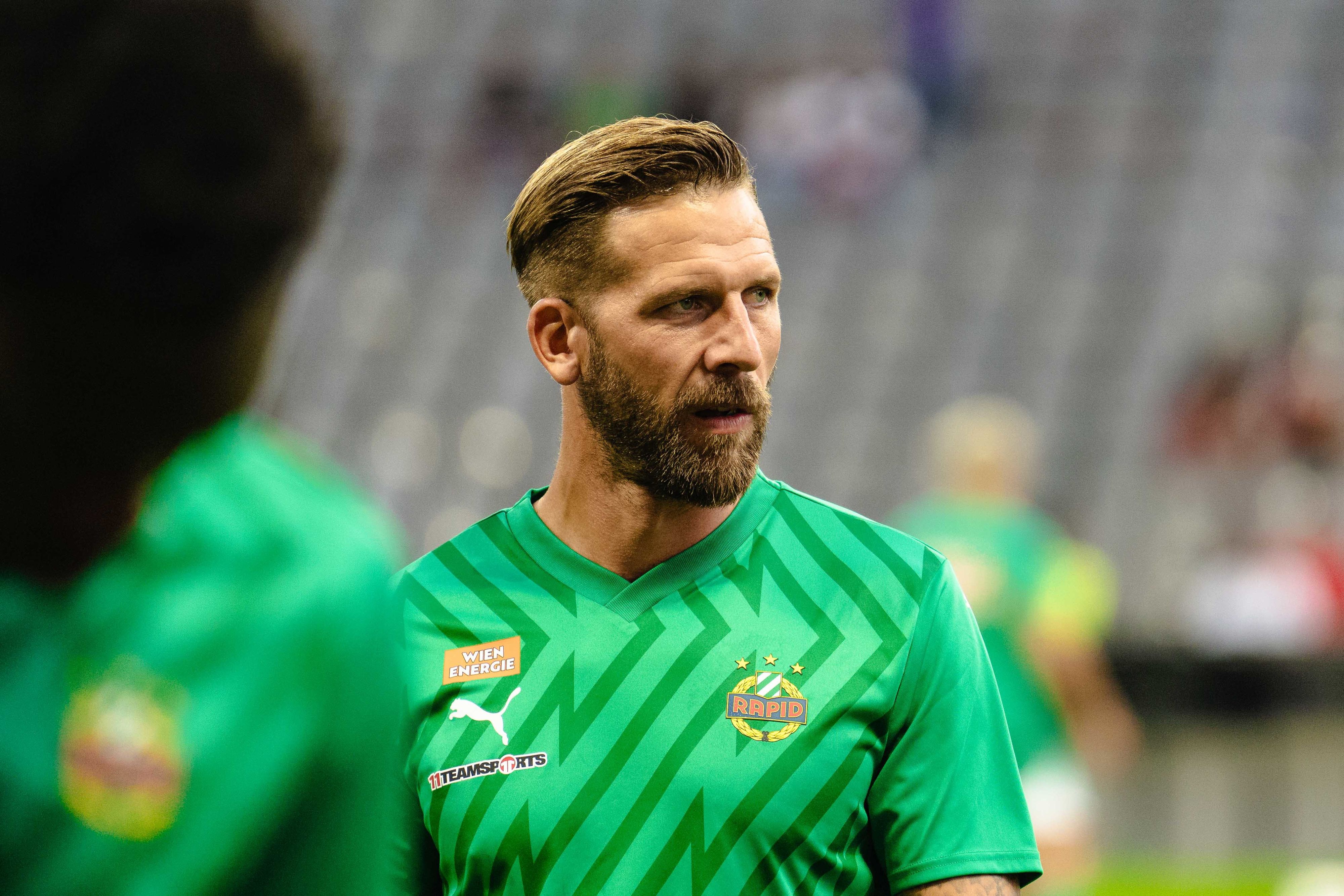 Guido Burgstaller bedankt sich bei seinen Fans.