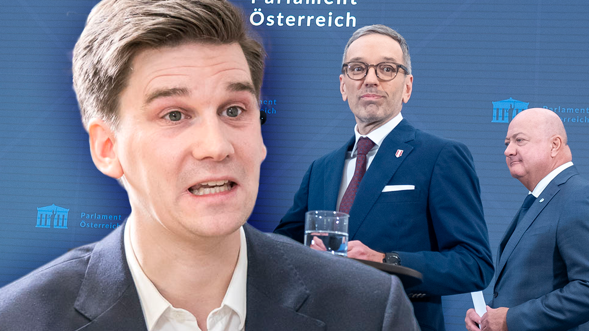 NEOS-Generalsekretär Douglas Hoyos bezeichnet FPÖ und ÖVP als 