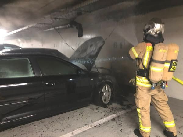 Der Brand konnte nach wenigen Minuten gelöscht werden.