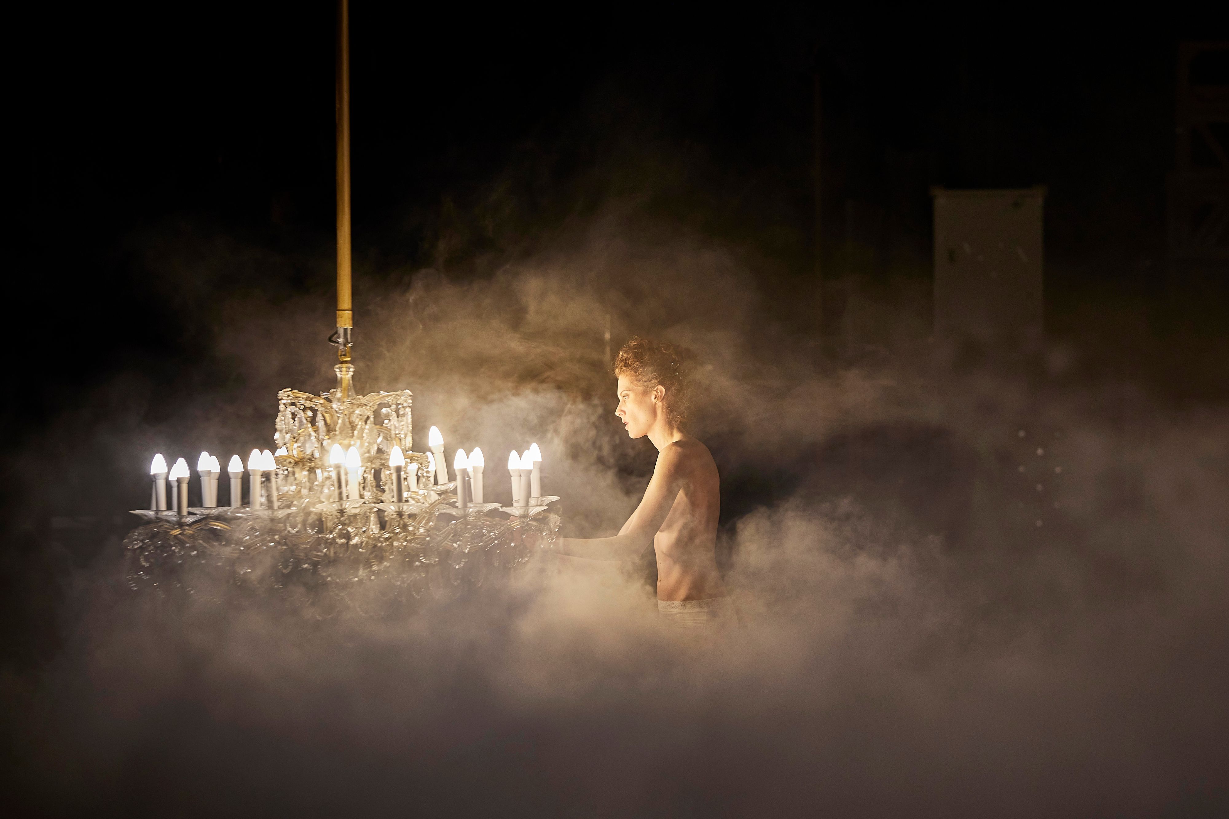 Julia Riedler als Fräulein Else.