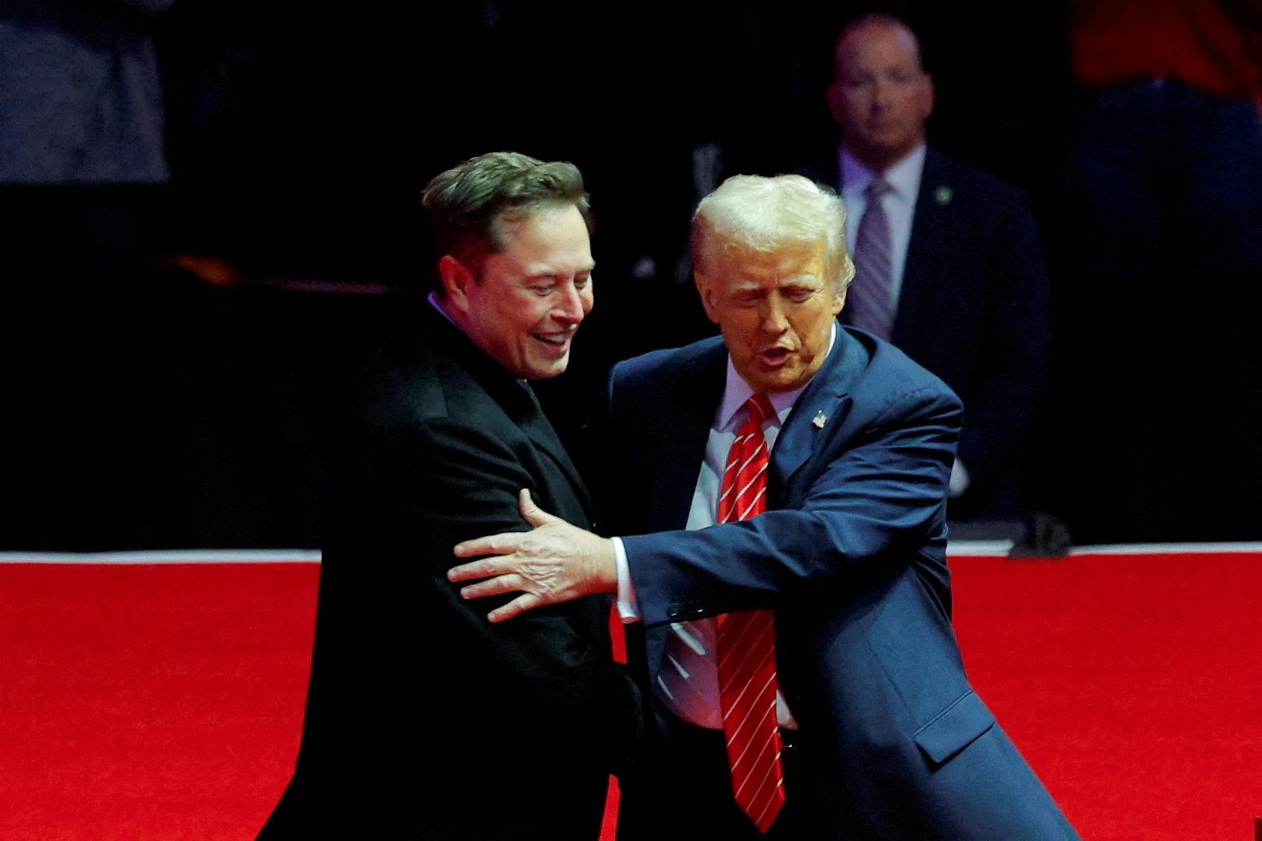 On-Off-Beziehung: Musk mit US-Präsident Donald Trump
