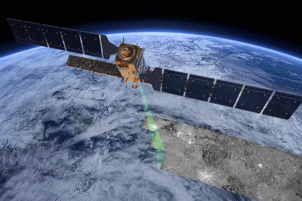 Wer hätte das früher gedacht: Im Weltall gibt es immer weniger nutzbaren Raum für Satelliten.