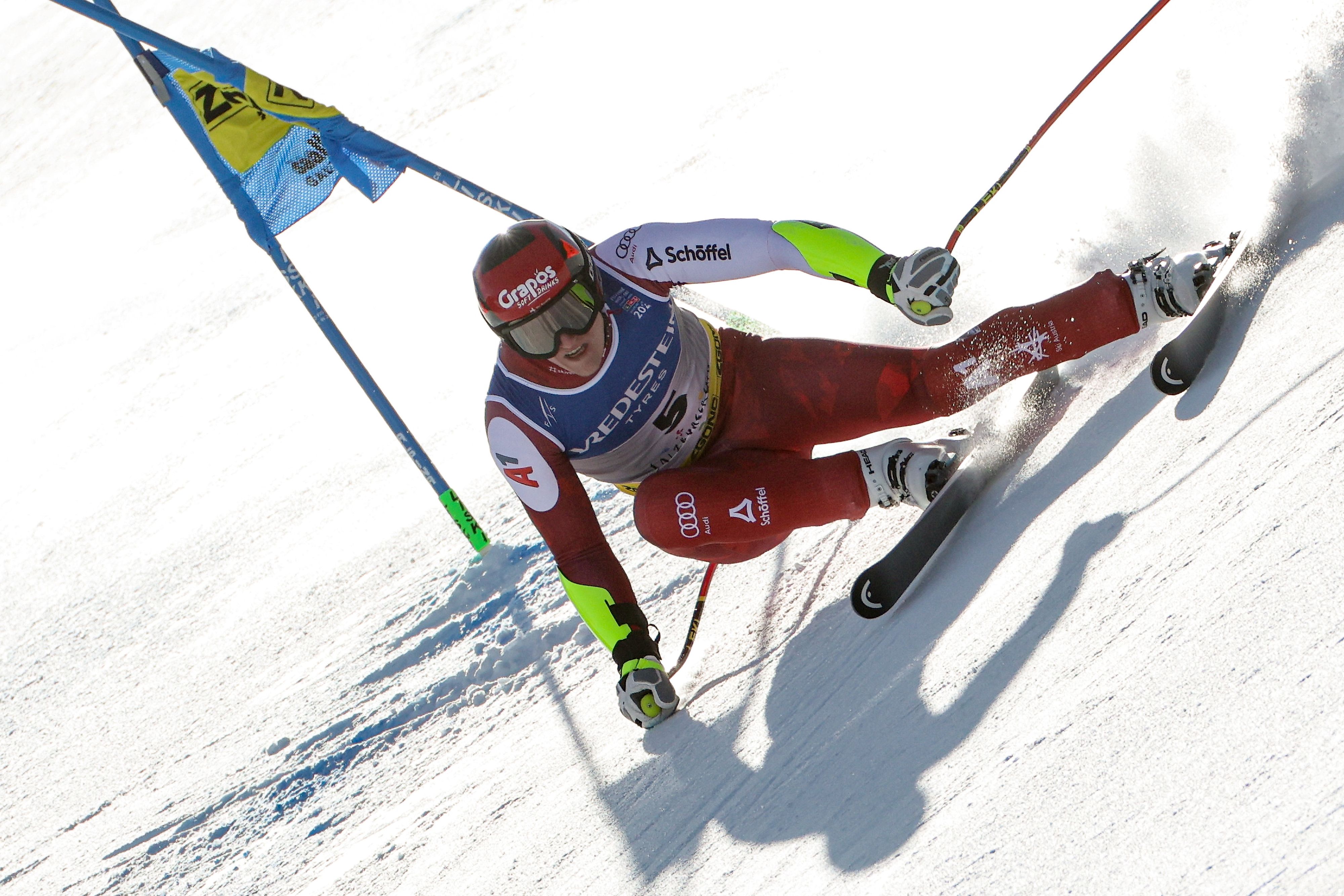 Stefan Babinsky wurde im Super-G Sechster.