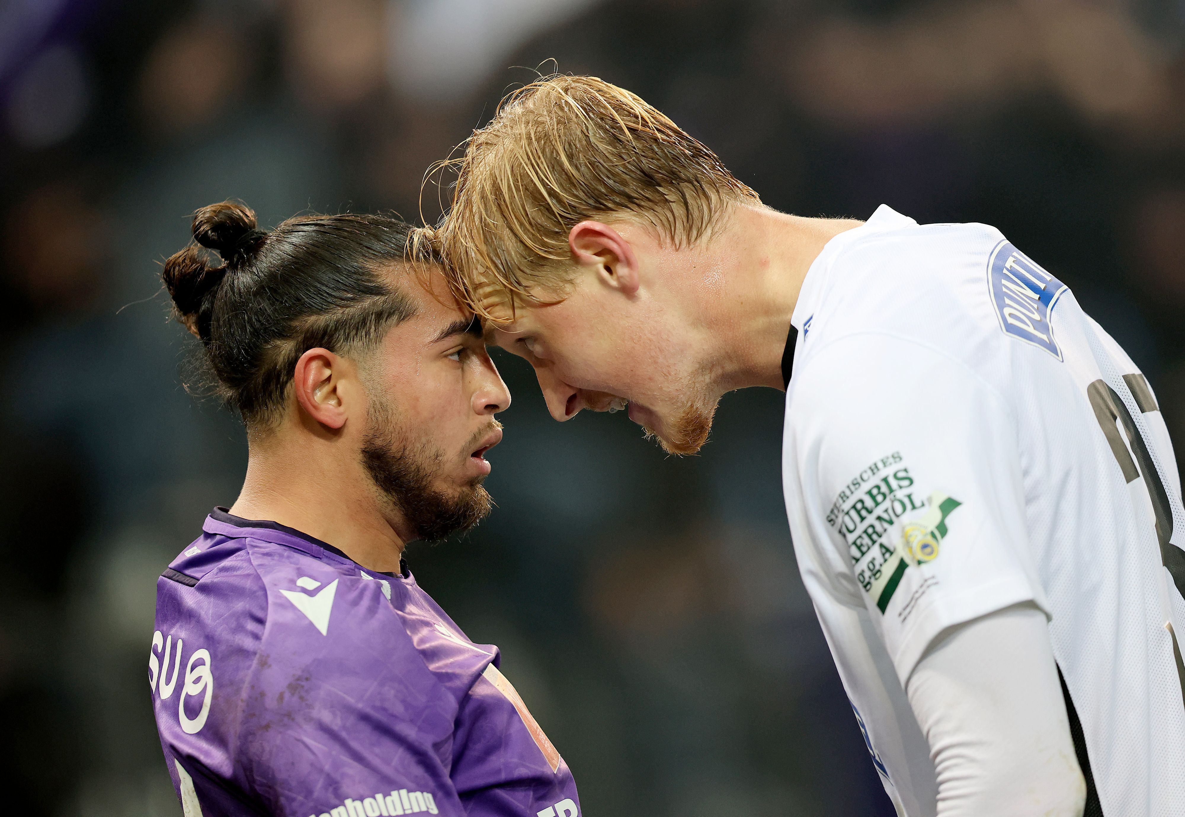 Die Austria und Sturm lieferten sich bereits im ÖFB-Cup-Viertelfinale ein hitziges Duell. 