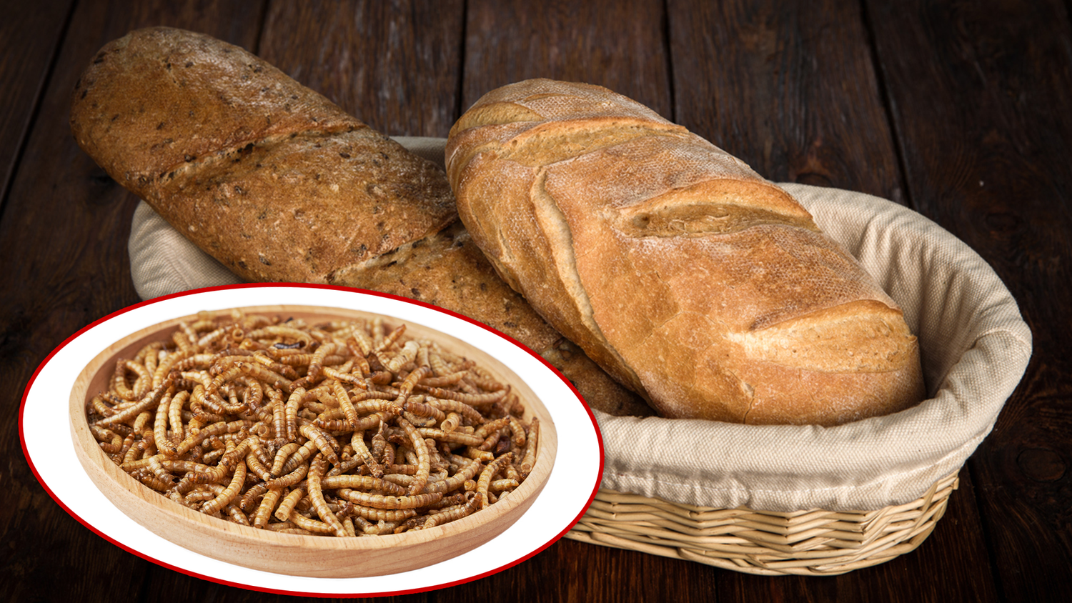 Unter anderem darf Brot künftig Mehlwurmpulver enthalten.