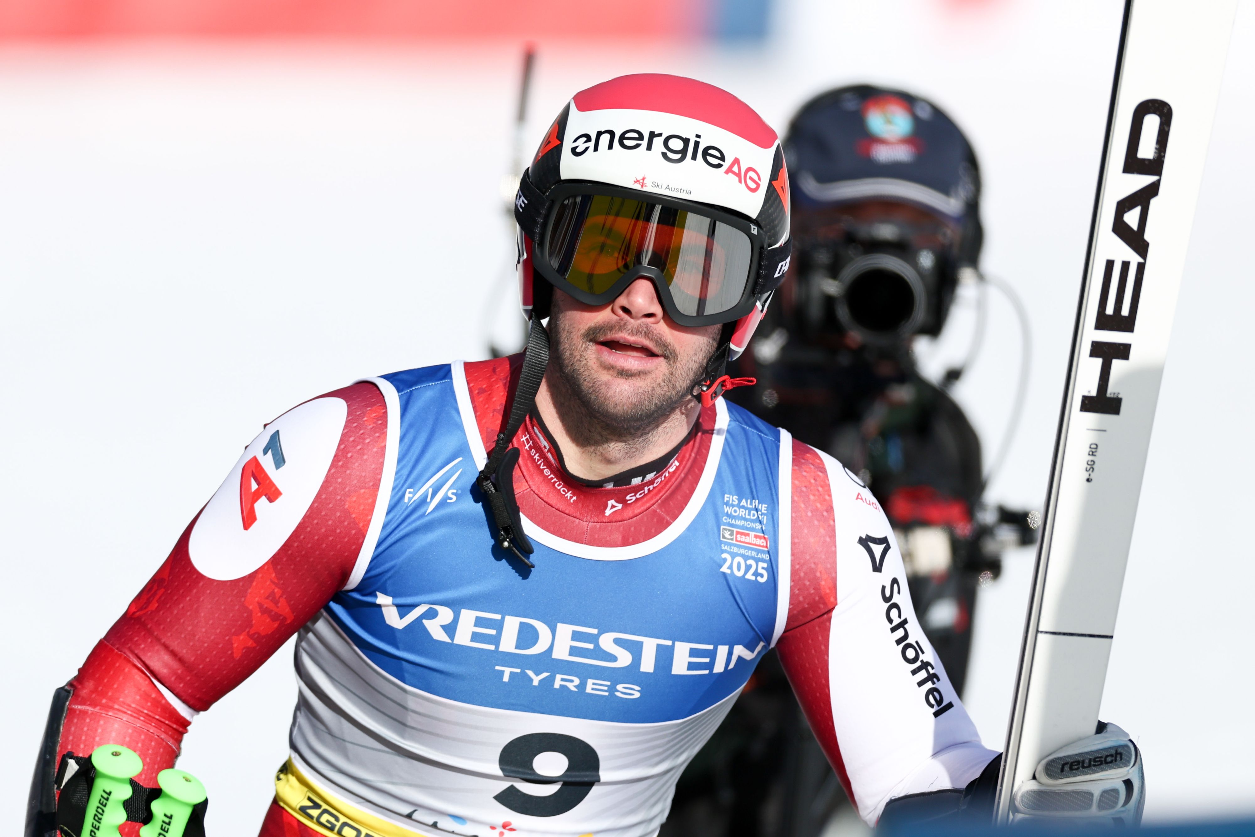 Vincent Kriechmayr belegte im Super-G Rang vier.