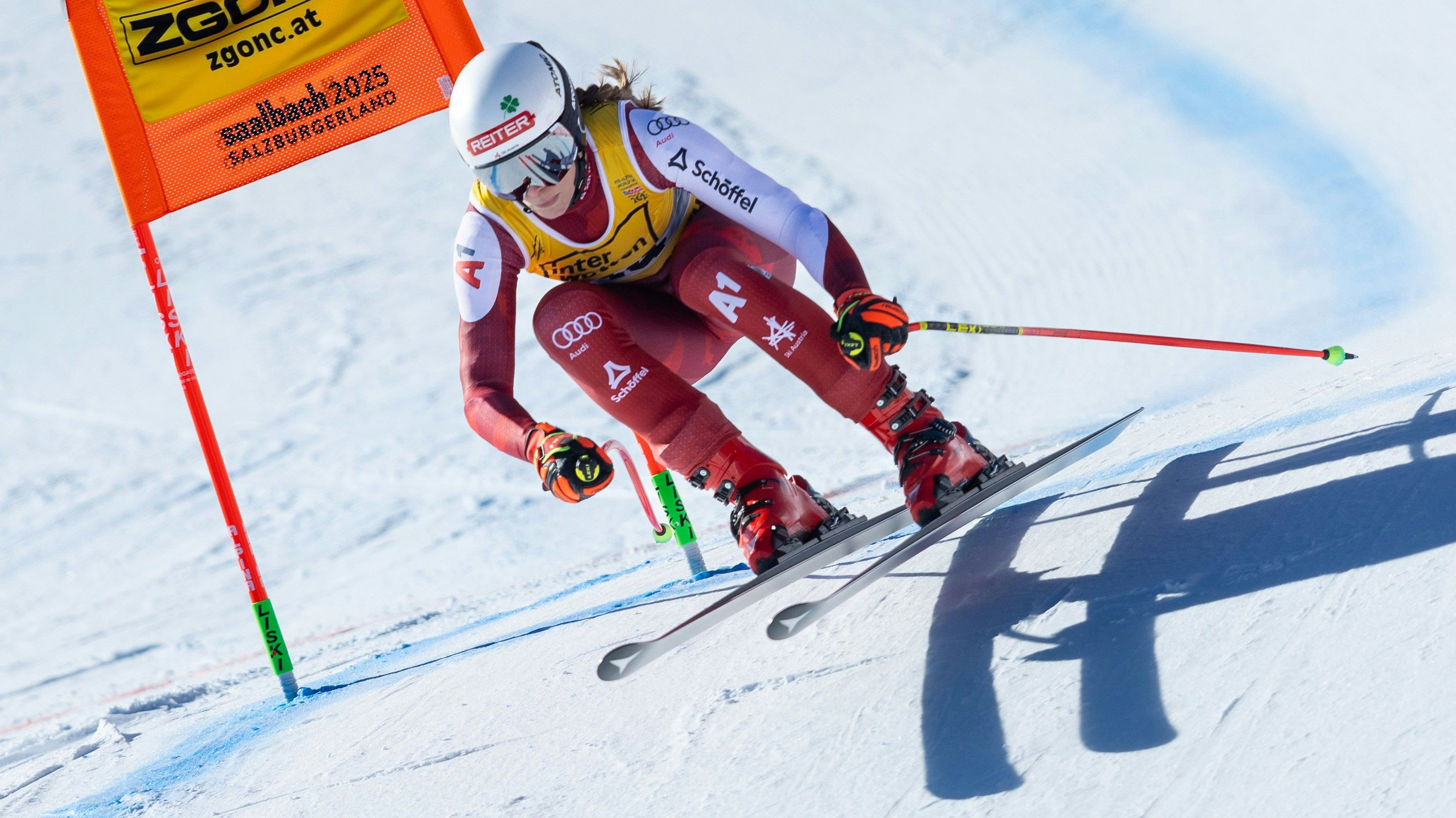 ÖSV-Ass Mirjam Puchner präsentierte sich im Abschlusstraining wieder stark. 