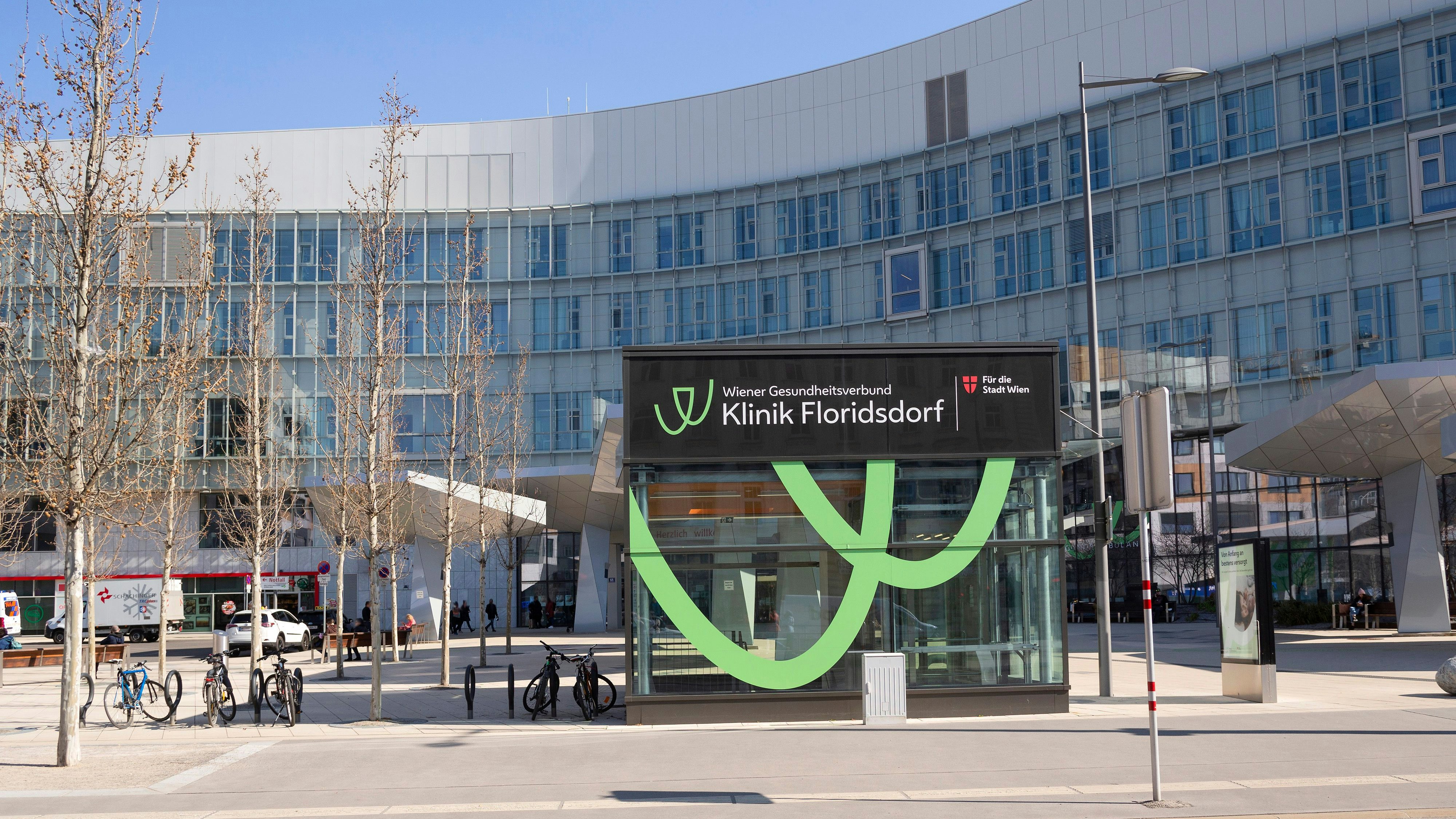 In einem Zimmer in der Klinik Floridsdorf hat es gebrannt.