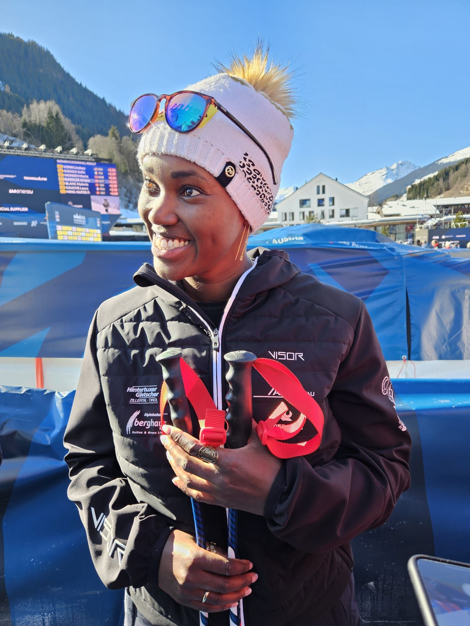 Sabrina Simader fährt für Kenia bei der Ski-WM.