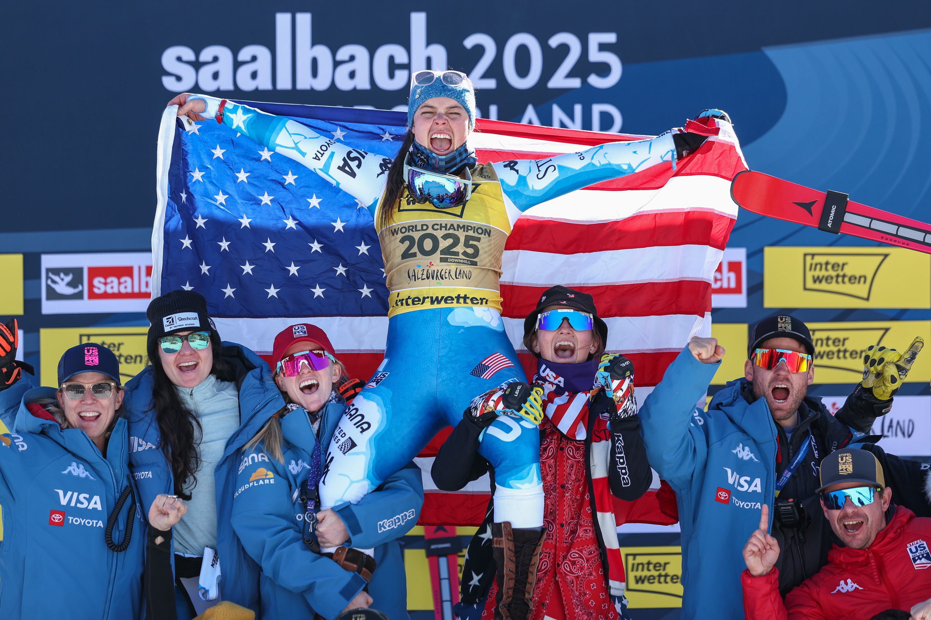 Weltmeisterin Breezy Johnson