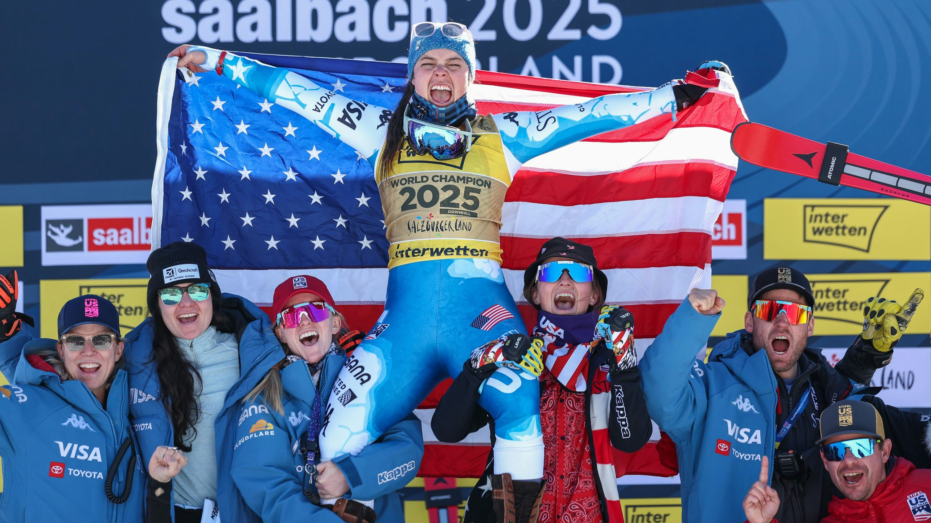 Weltmeisterin Breezy Johnson