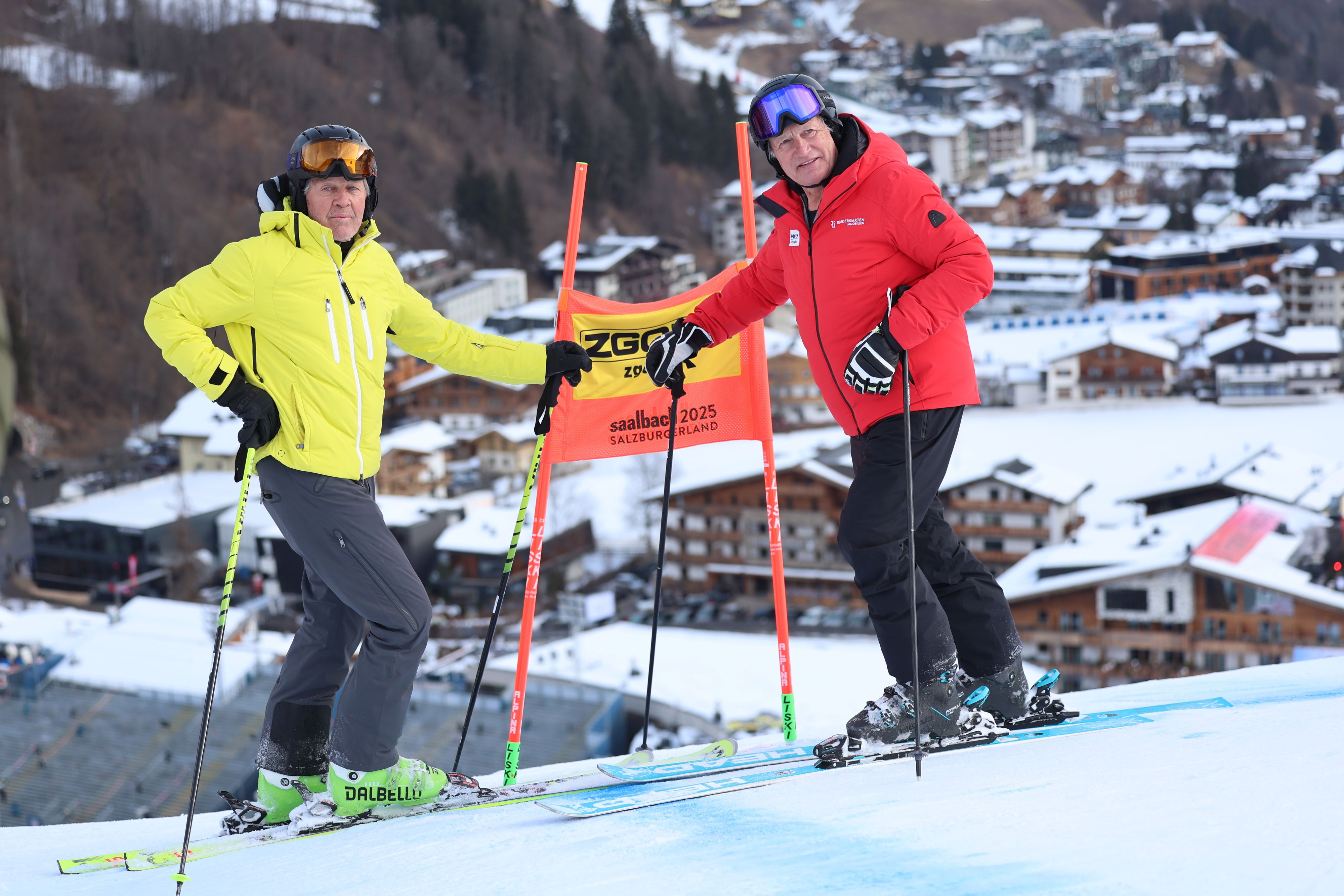 Franz Klammer genießt die Ski-WM in Saalbach.