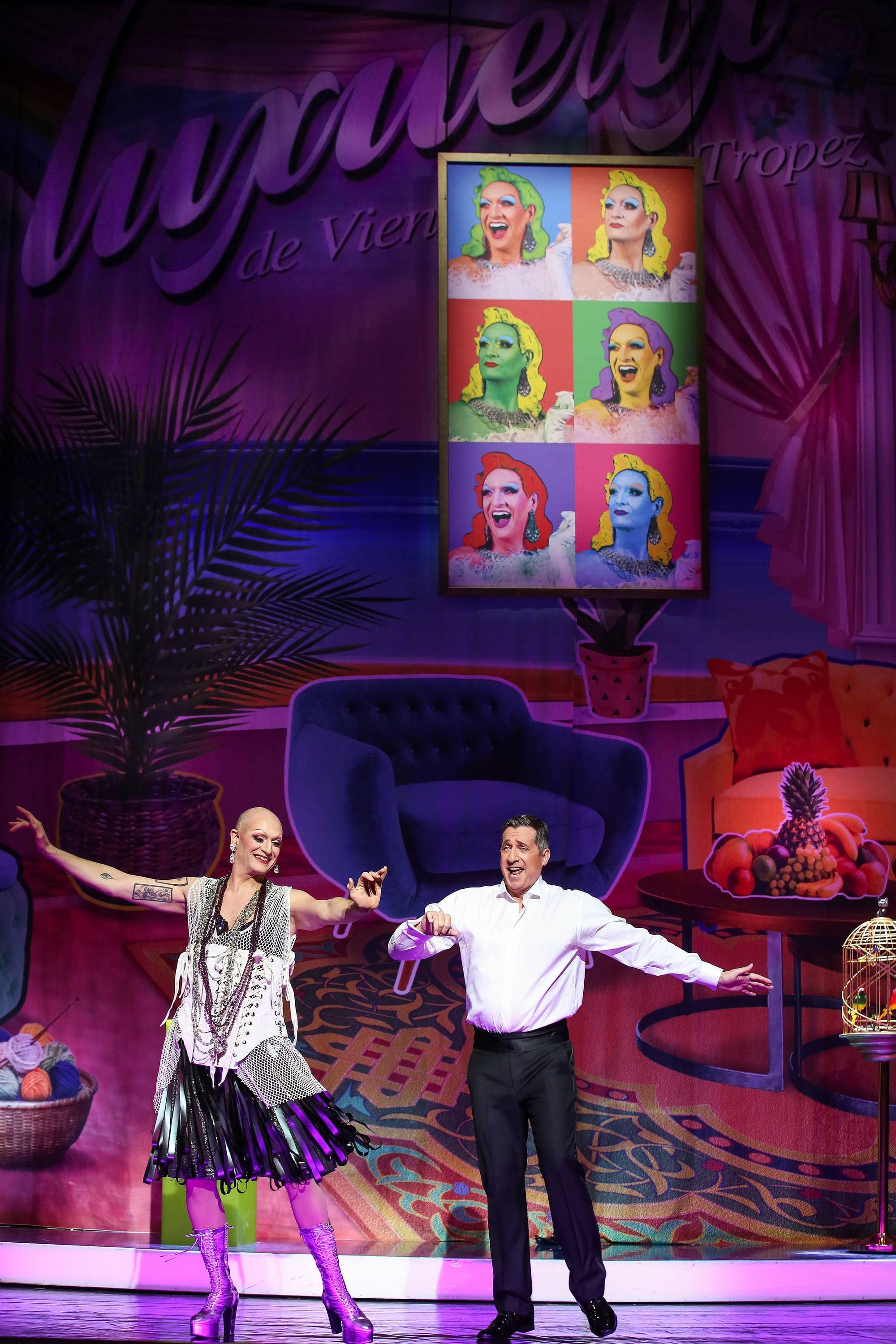 Drew Sarich (Zaza) und Viktor Gernot (Georges).