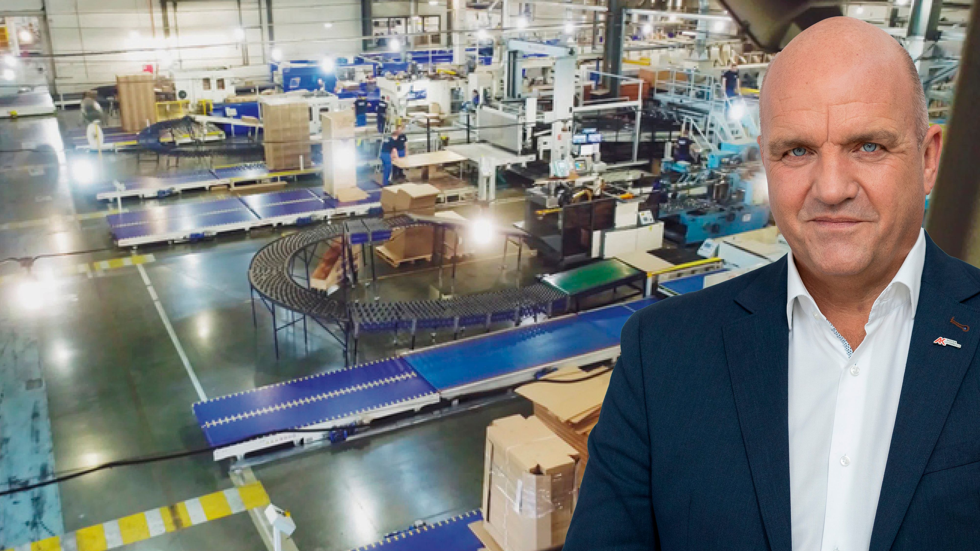 AK Niederösterreich-Präsident Markus Wieser; Symbolbild einer Firmenhalle