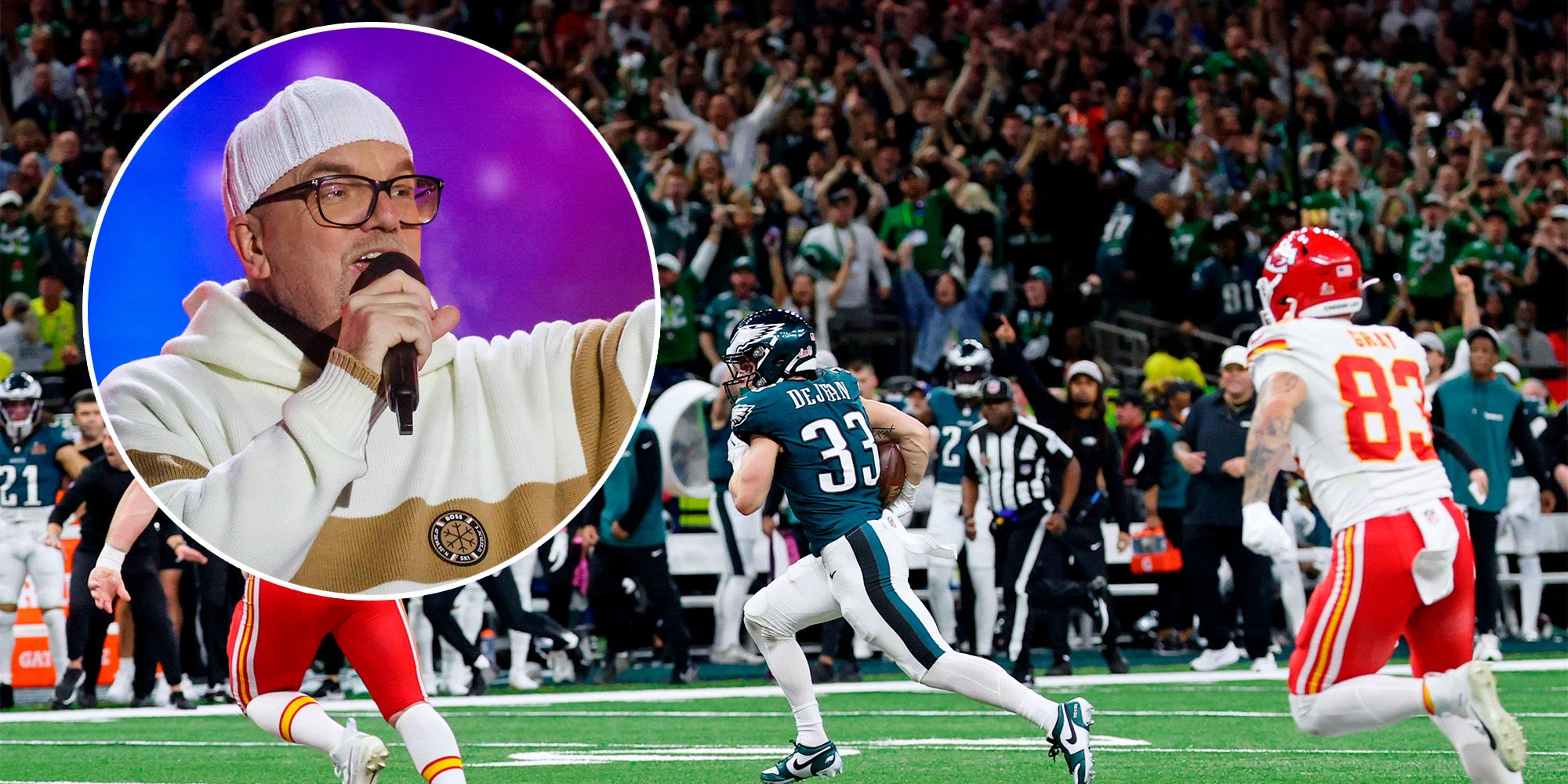 DJ Ötzi ist ein Star beim Super Bowl.