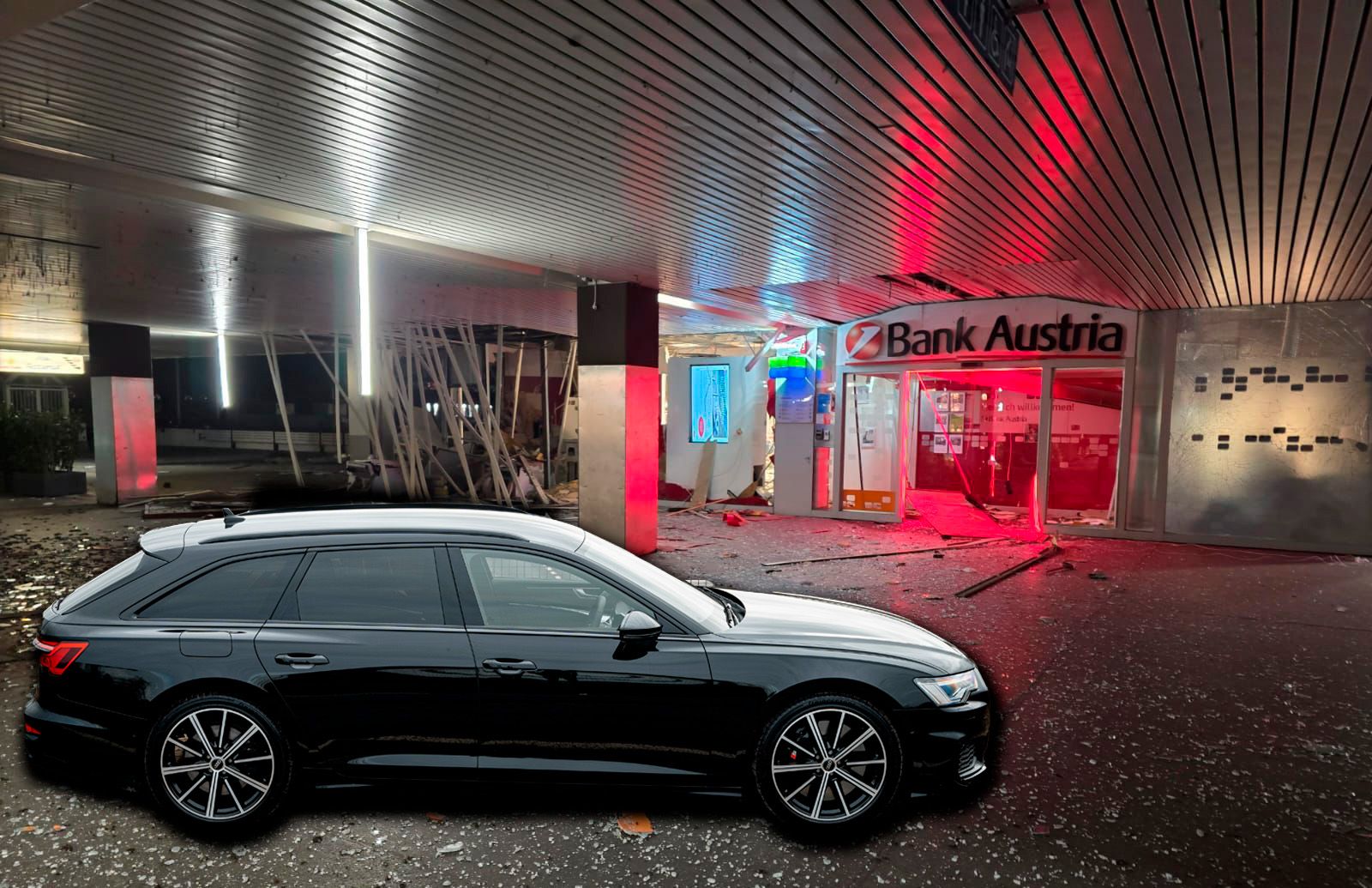 Eine Bankomatbande treibt in Österreich ihr Unwesen – und benutzt dafür teure Fahrzeuge.