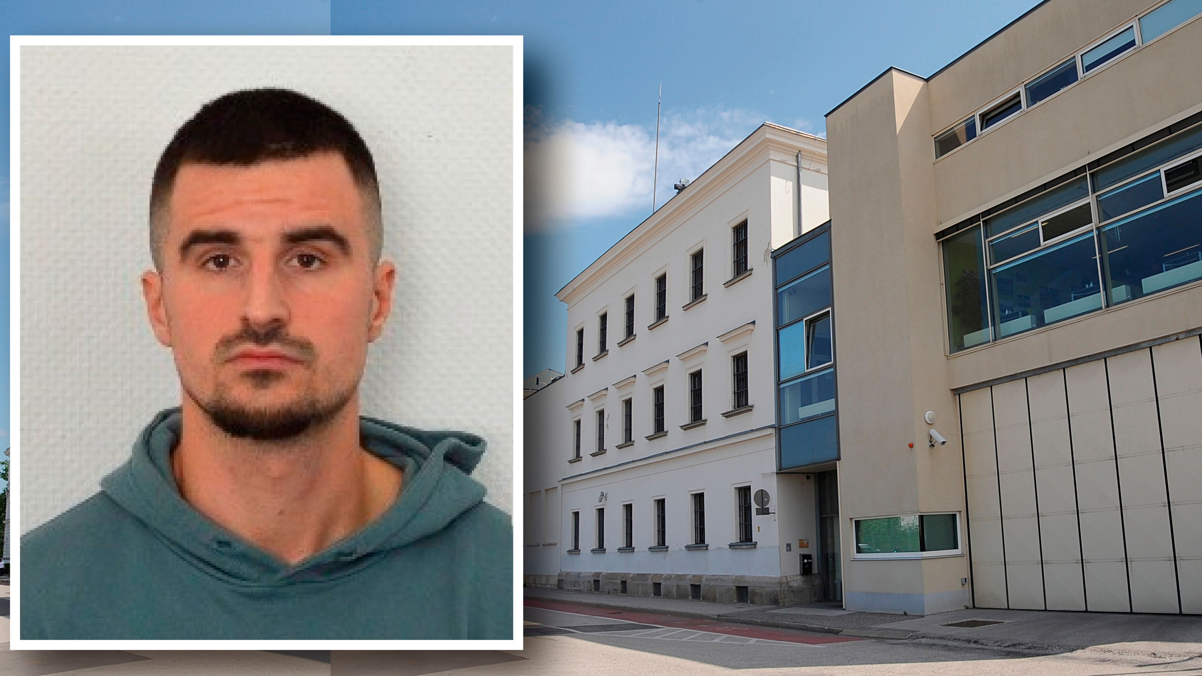 Mit diesem Foto fahndet die Polizei nach dem entflohenen Häftling