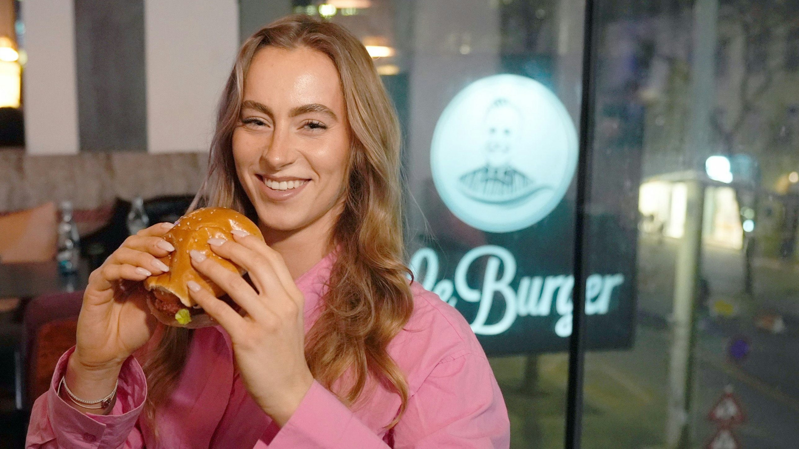 Heute Redakteurin Veronika hat der Wurmburger geschmeckt