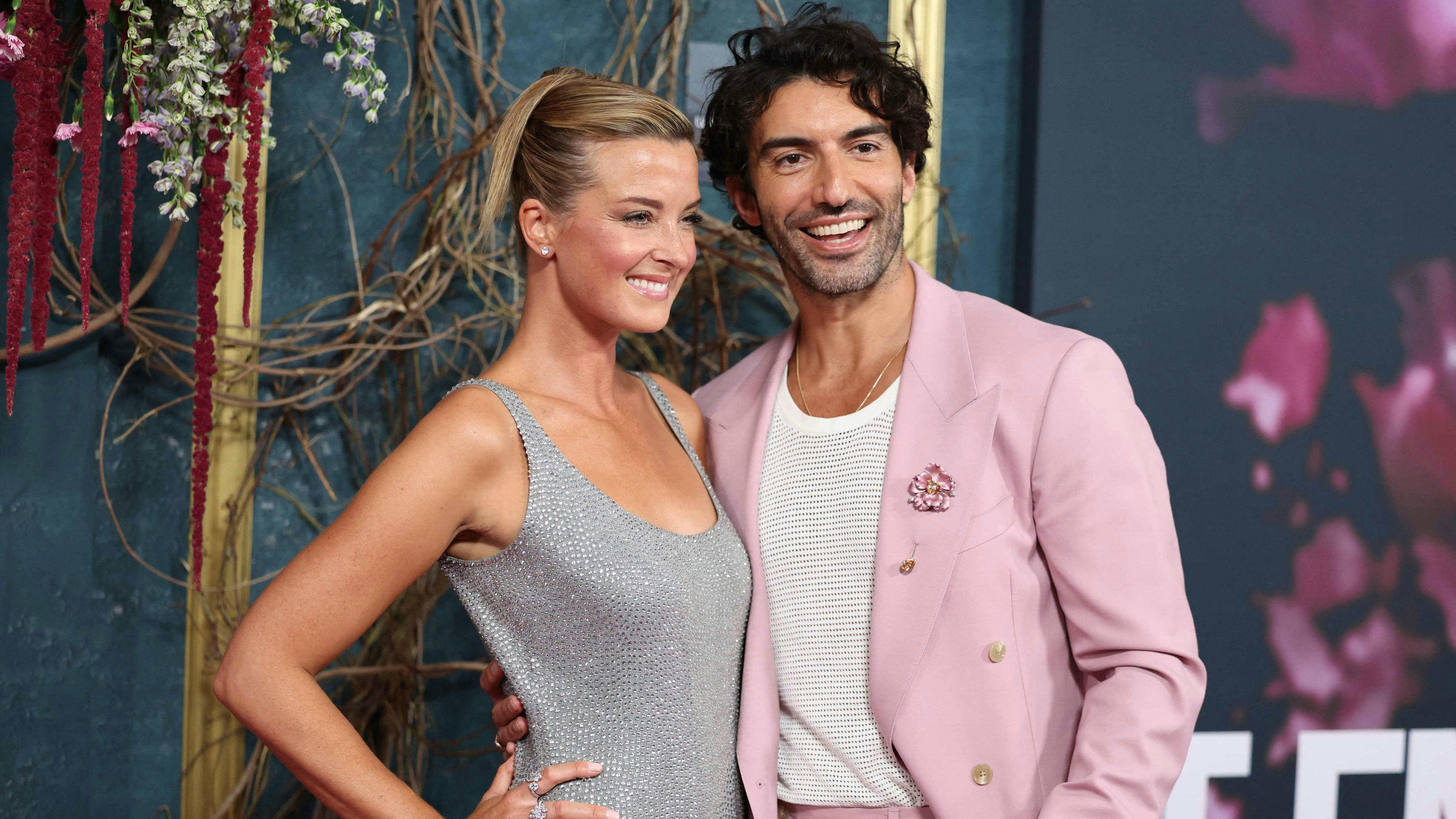 Justin Baldoni mit seiner Frau Emily bei der Premiere von "Nur noch ein einziges Mal" in New York