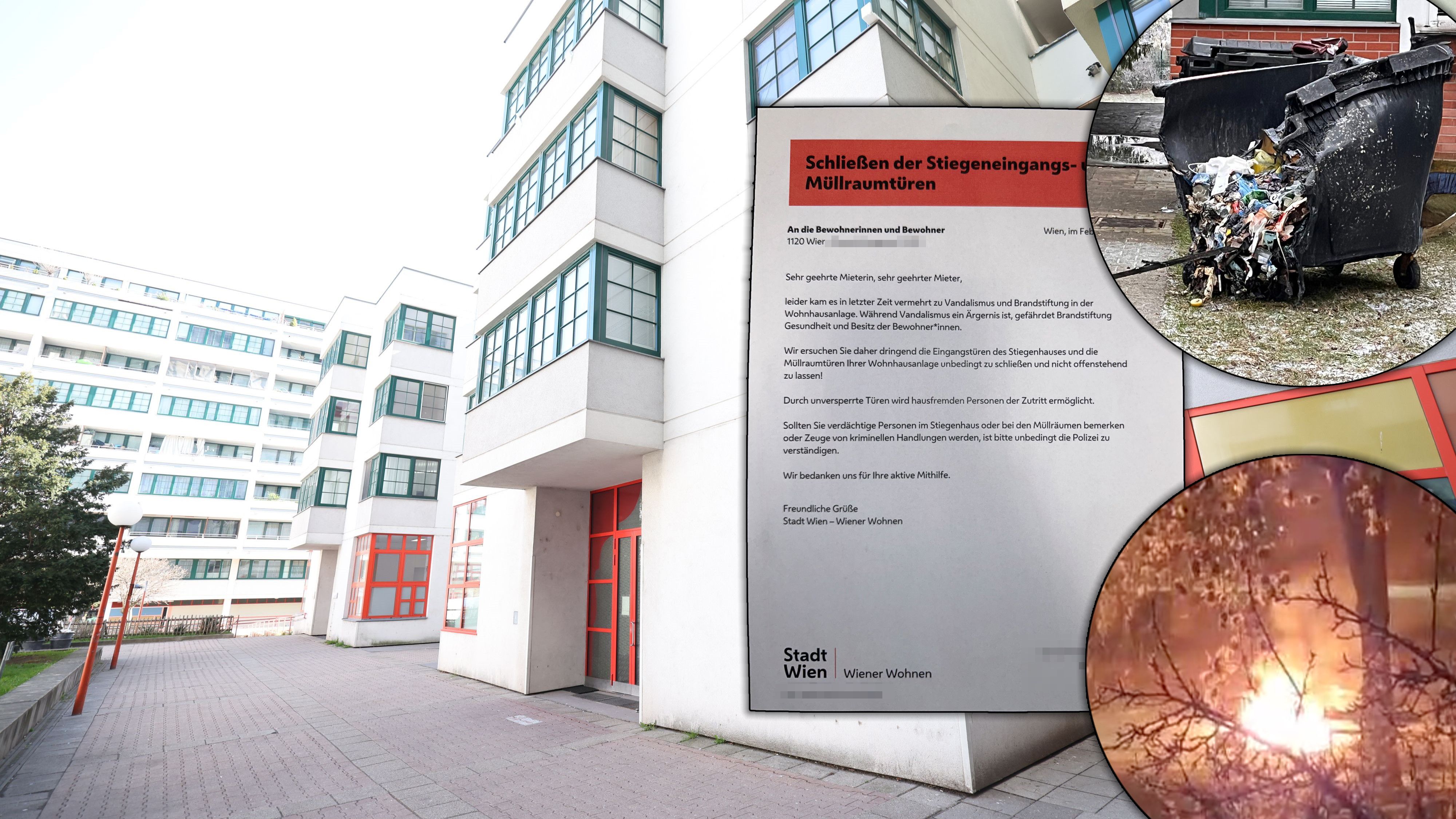 Gewalt-Rowdys in Gemeindebau – Bewohner fühlen sich von den Zuständigen zunehmend im Stich gelassen.