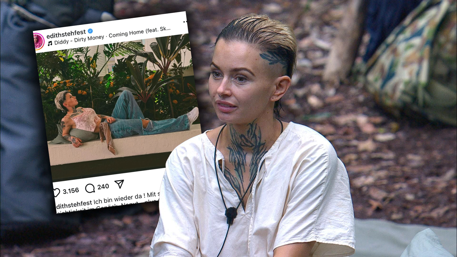 Nach ihrem Insta-Posting wurde Edith Stehfest heftig kritisiert.