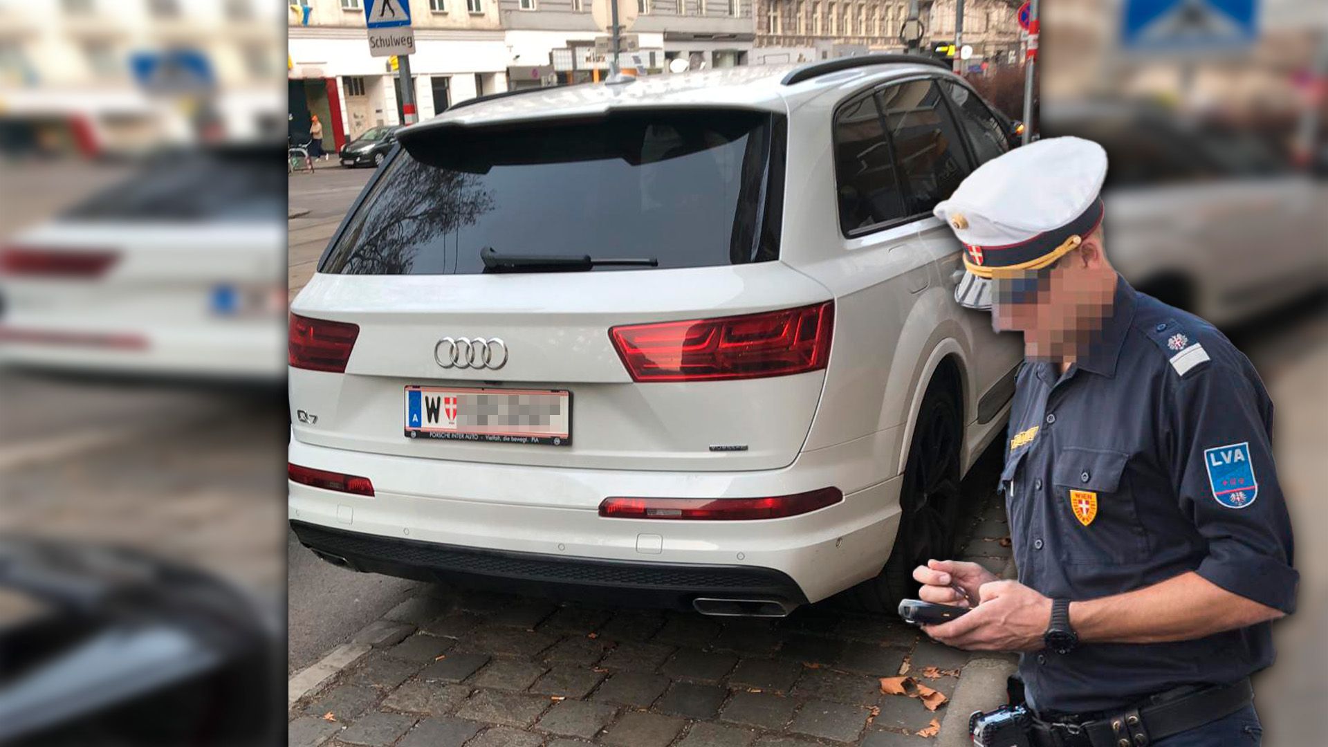 Der Audi-Lenker machte einiges falsch und bekam die Rechnung dafür. 