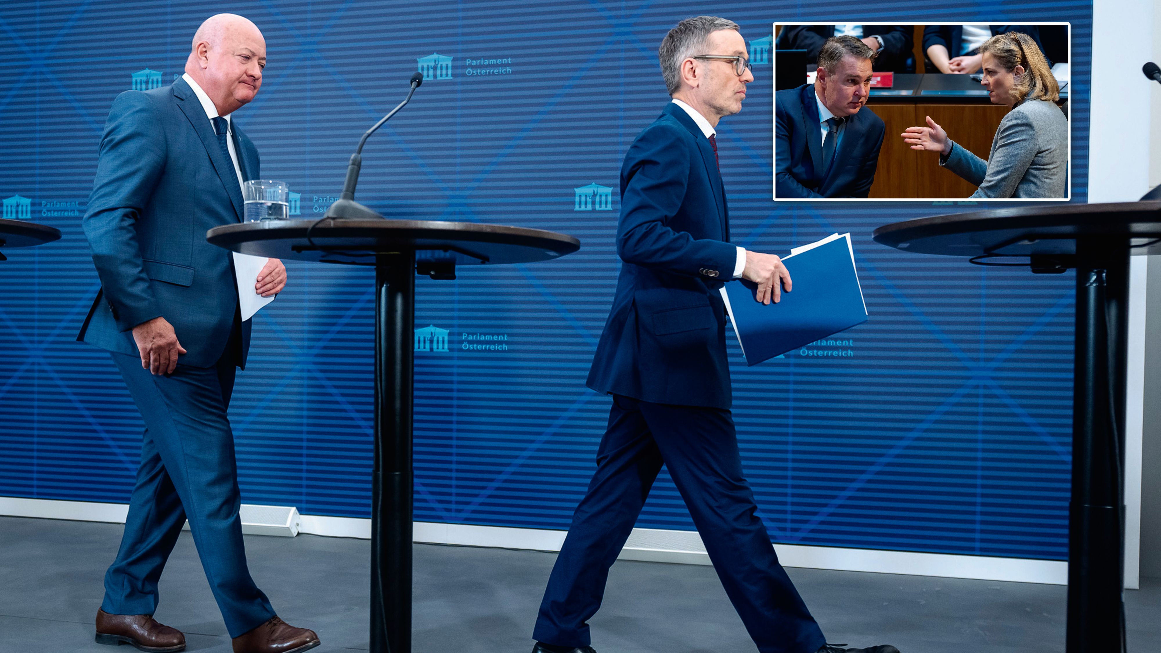 Abgang für die Mitte-rechts-Koalition von Kickl und Stocker. Ein Zurück zur Ampel wäre kühn.