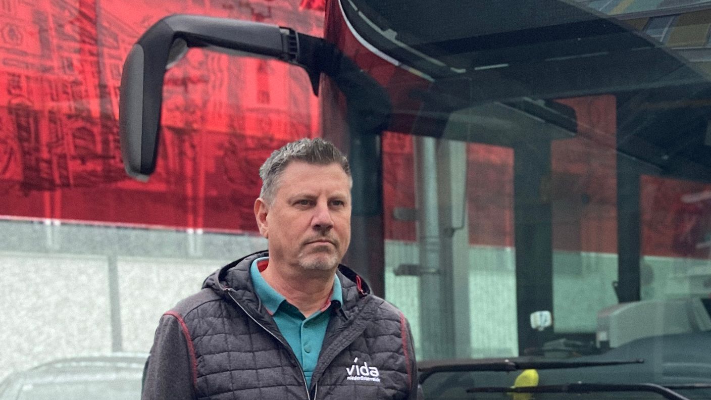 Busfahrer kritisieren Pausenabzüge beim Lohn und drohen mit Streik, im Bild: Thomas Stiller