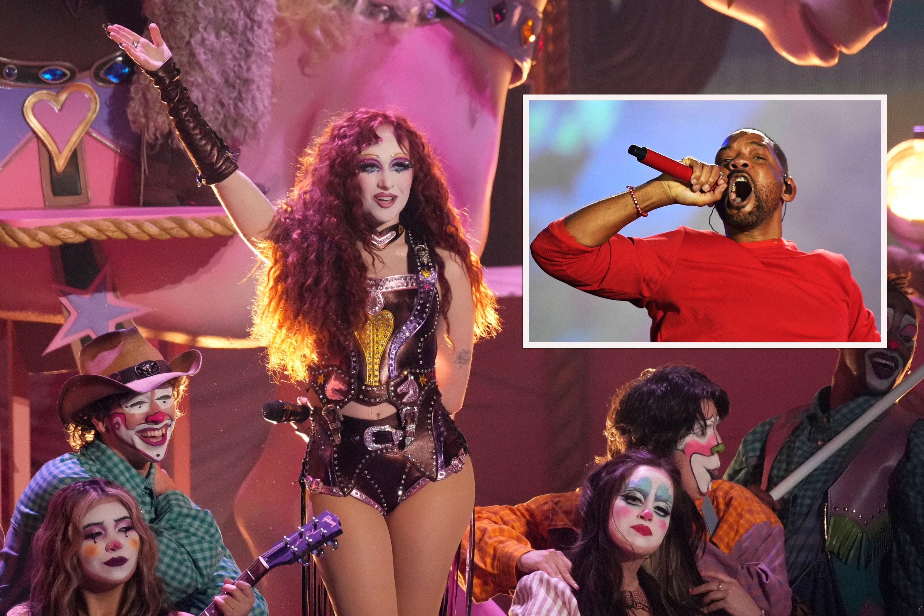 Grammy-Gewinner Chappell Roan (M.) und Oscar-Star Will Smith (r.) kommen zum FM4 Frequency Festival nach St. Pölten.