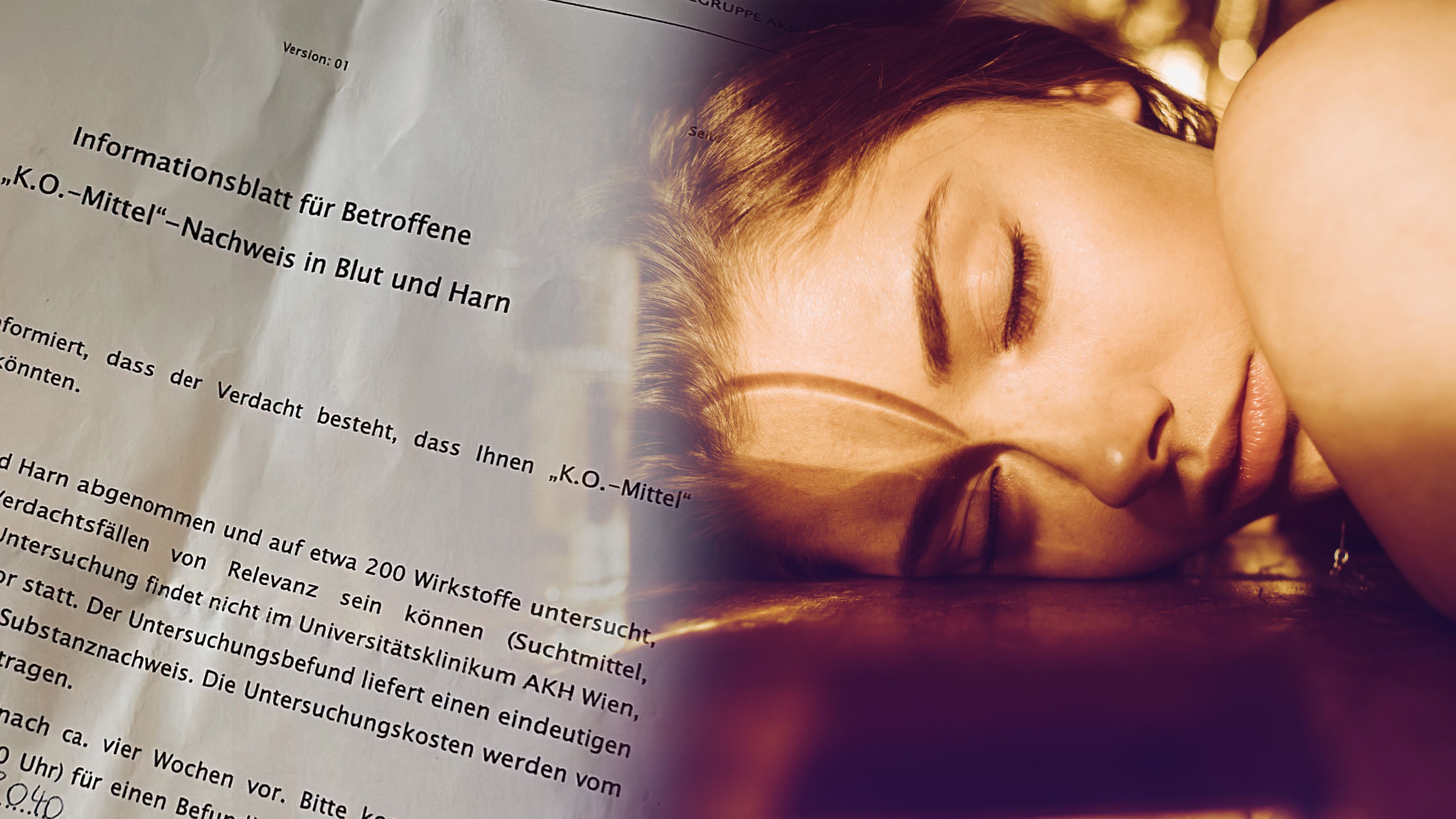 Opfer von K.O.-Tropfen haben oft einen 