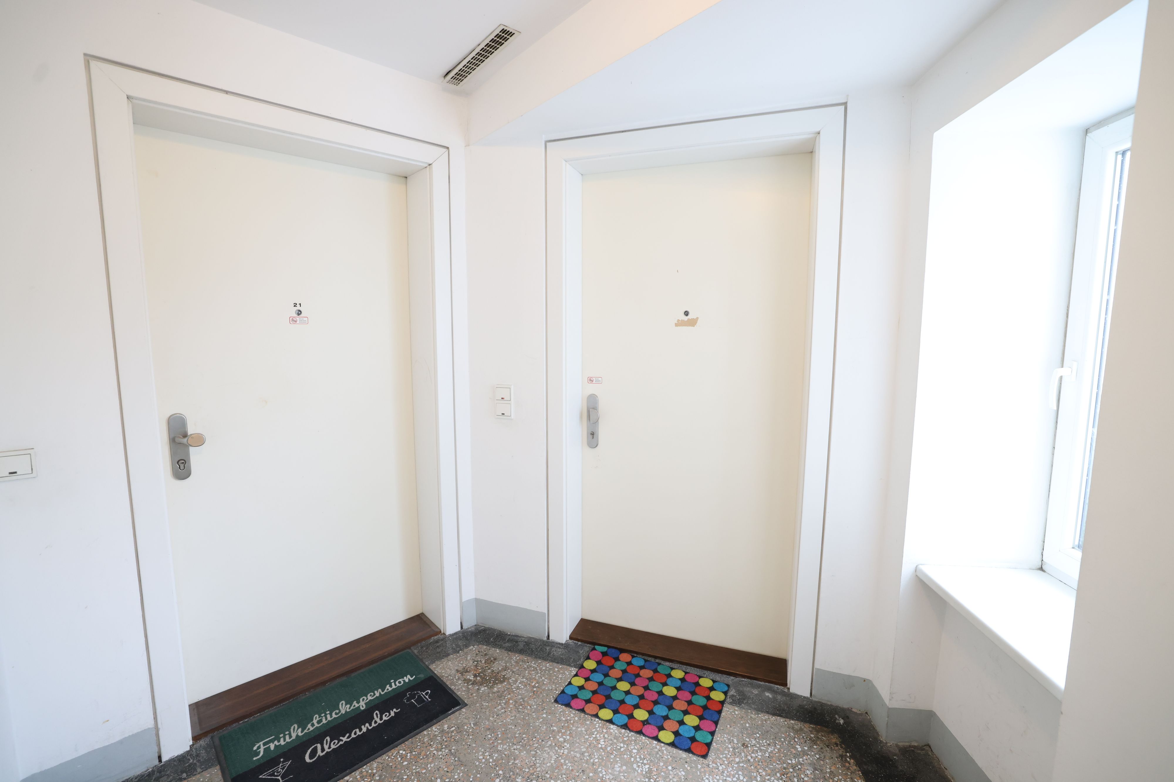 In dieser Wohnung sollen der illegale Eingriff durchgeführt worden sein.