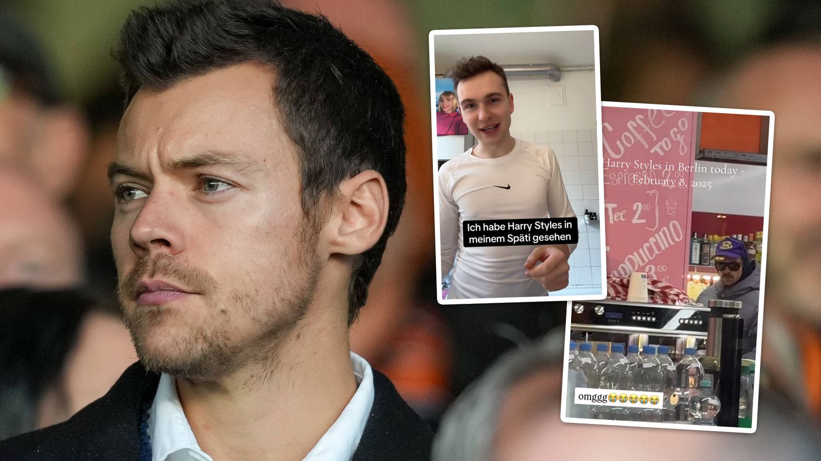 Fans behaupten, sie haben Harry Styles in Berlin getroffen.