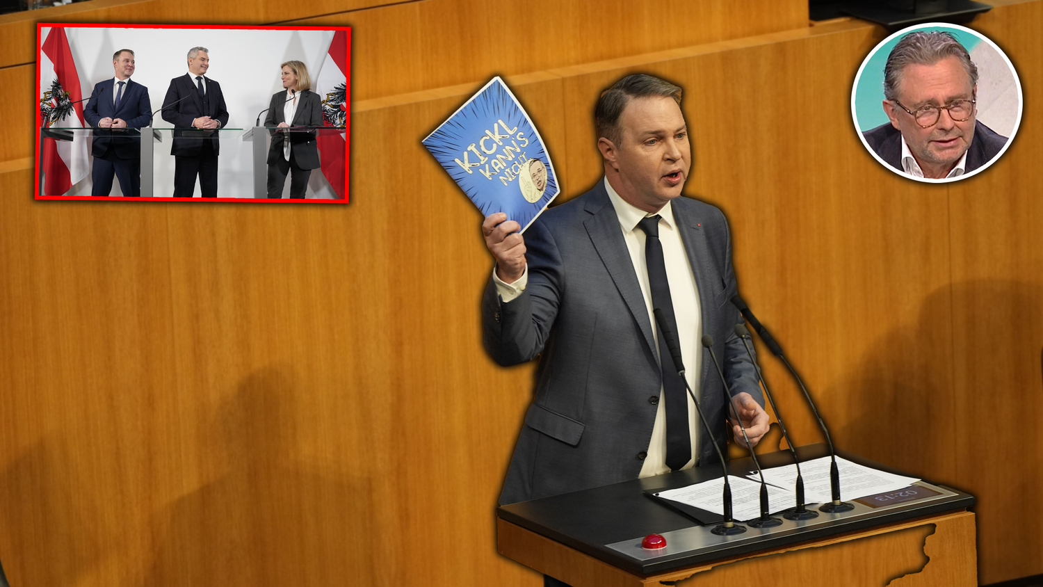 SPÖ-Chef Babler will sich wieder mit der ÖVP zusammensetzen, auch die NEOS sind bereit. Laut Ex-ORF-Boss Wrabetz müsste Babler in so einem Szenario 