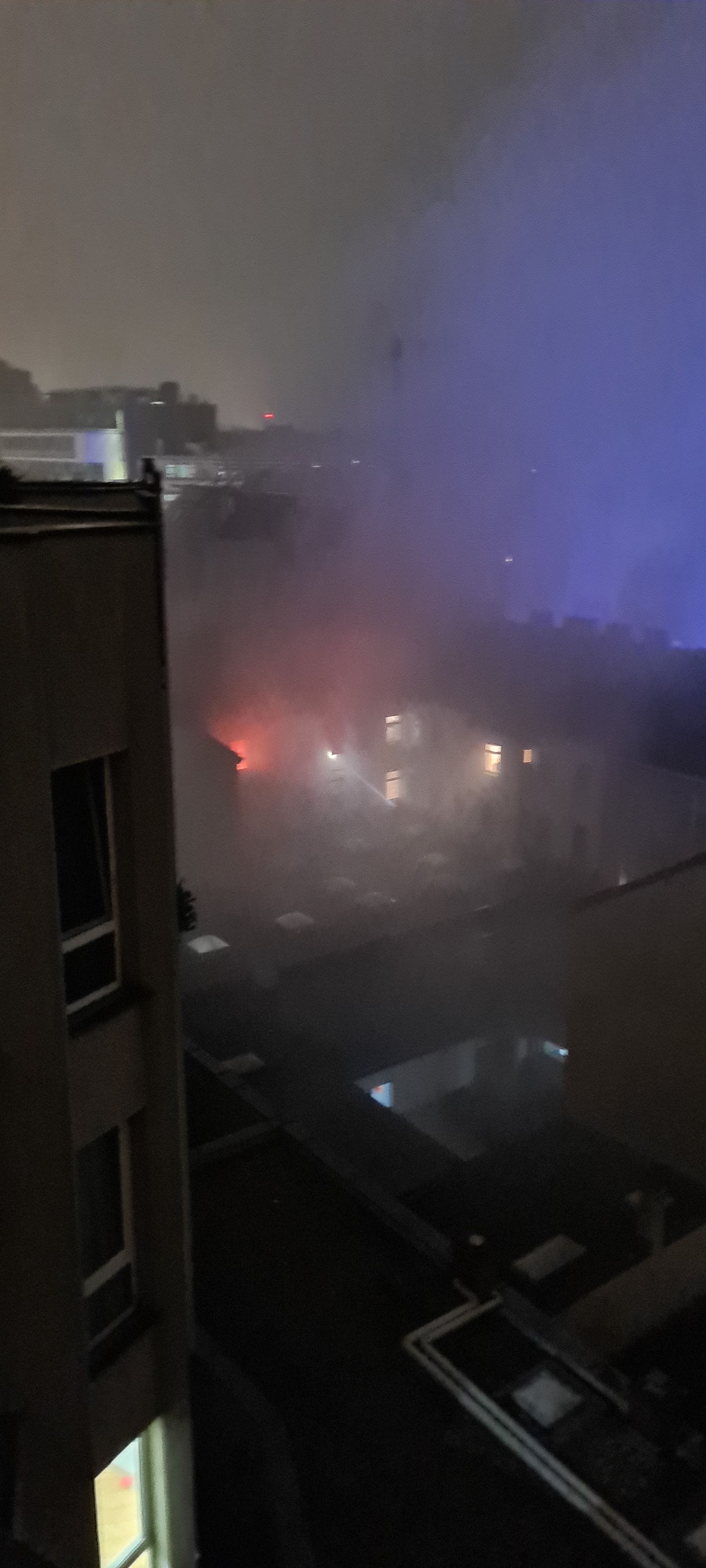 In einer Wohnung in Wien-Meidling brach in der Nacht ein Feuer aus.