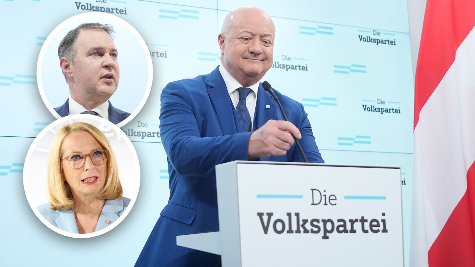 Die SPÖ will mit Christian Stocker über eine Koalition verhandeln.