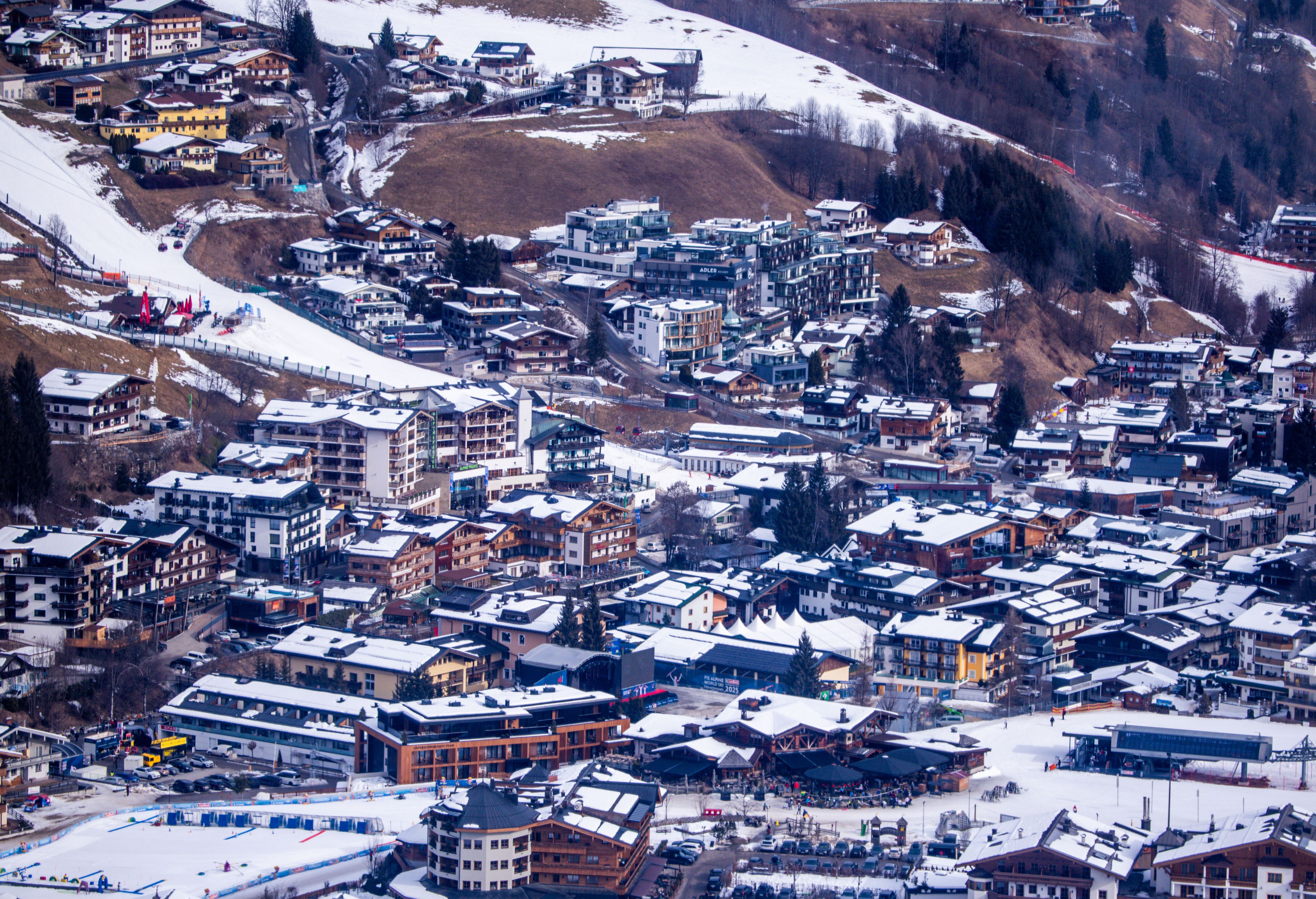 Dolick auf Saalbach-Hinterglemm am 11. Februar 2025.