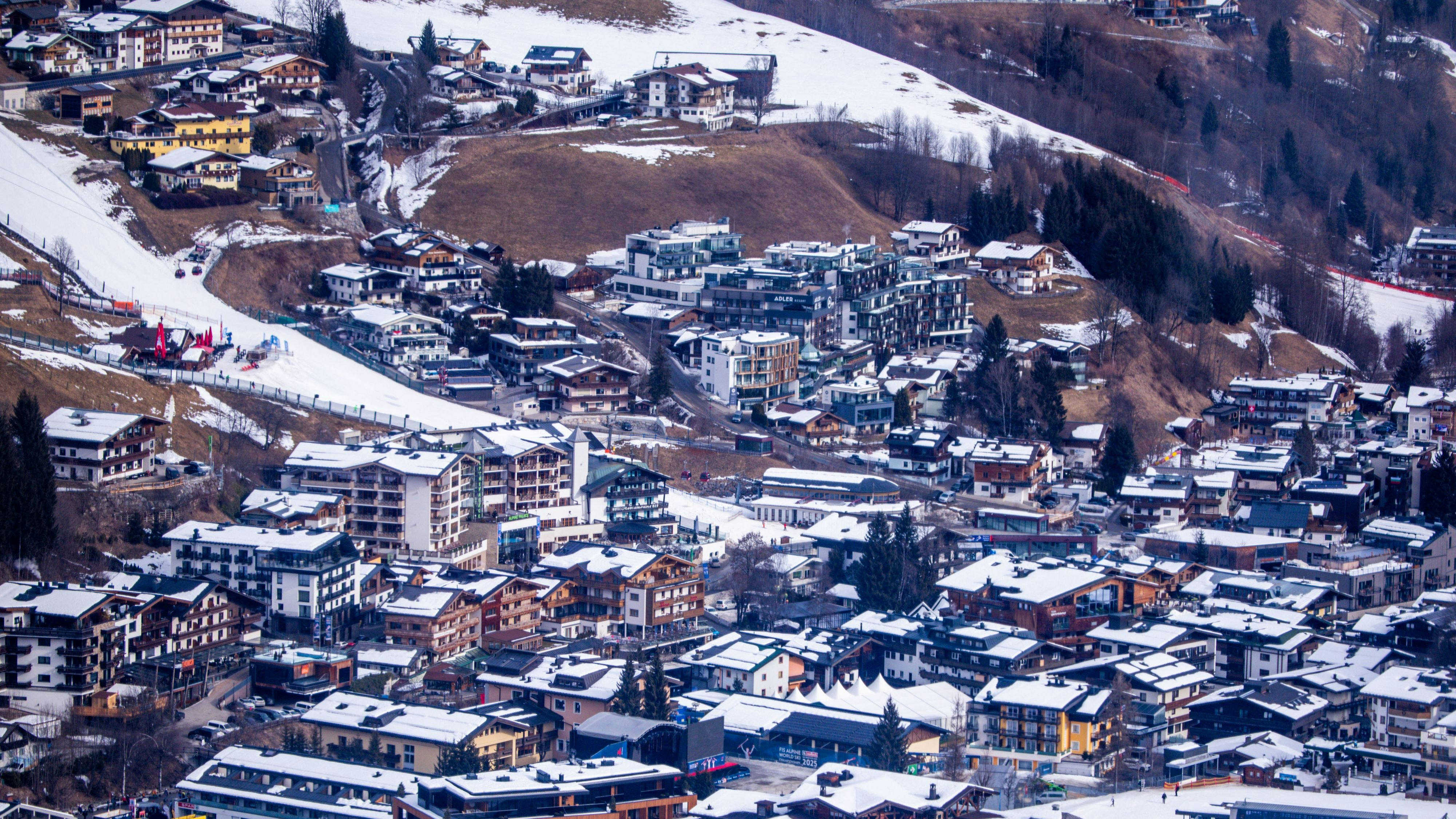 Dolick auf Saalbach-Hinterglemm am 11. Februar 2025.