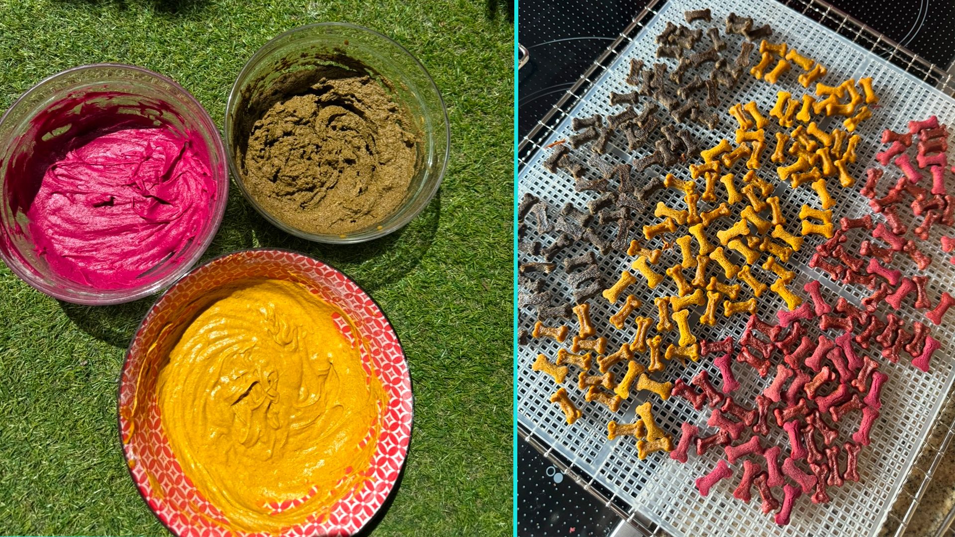 Kräuter, Gemüse und Obst werden mit Liebe gebacken und für die Haltbarkeit gedörrt.
