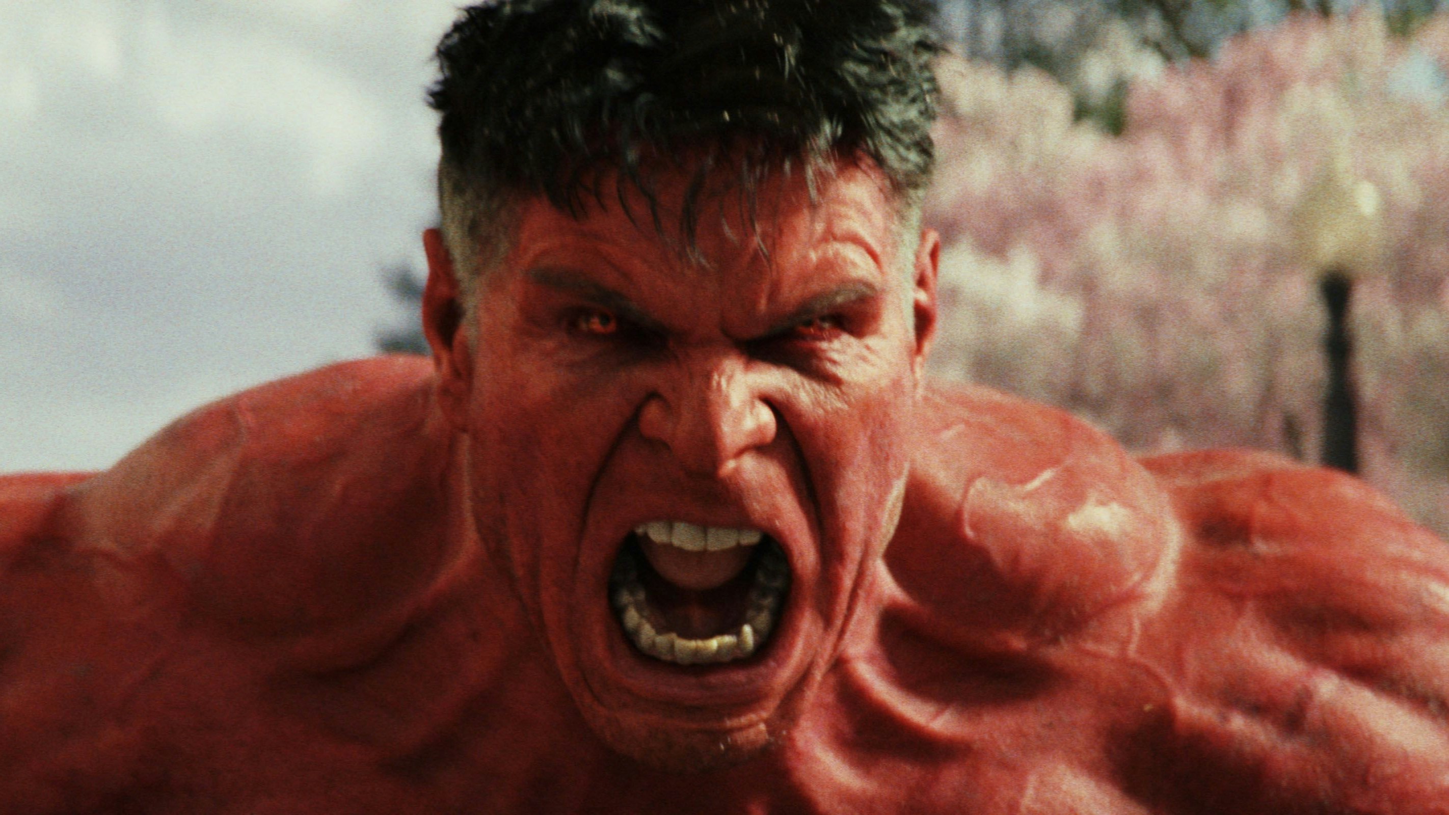 Auch das ist Harrison Ford, jedenfalls ein bisschen: Gerät der von ihm dargestellte Präsident Ross in Rage, wird er zum Red Hulk – ein Schelm, wer dabei an den amtierenden Präsidenten denkt