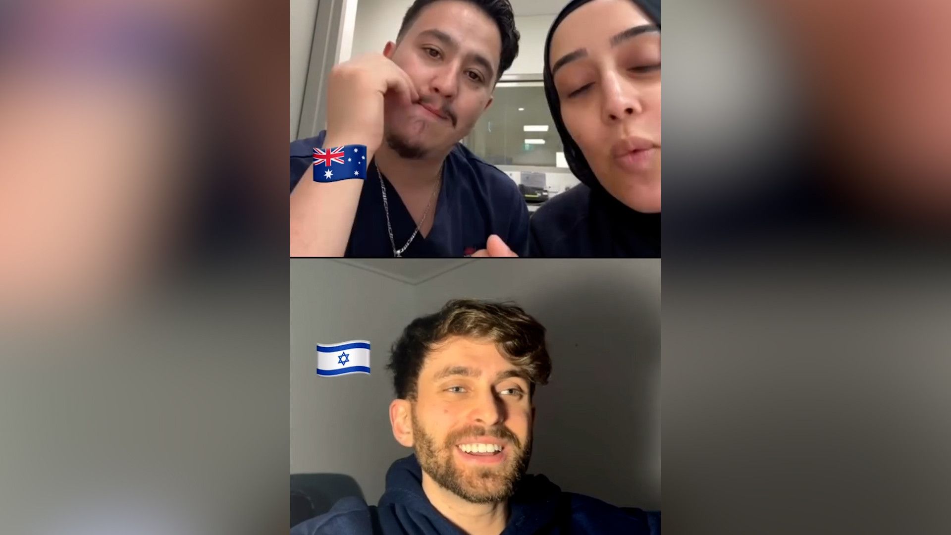 Die beiden Pflegekräfte (oben) dürfen in Australien nie wieder im staatlichen Gesundheitssystem tätig sein.